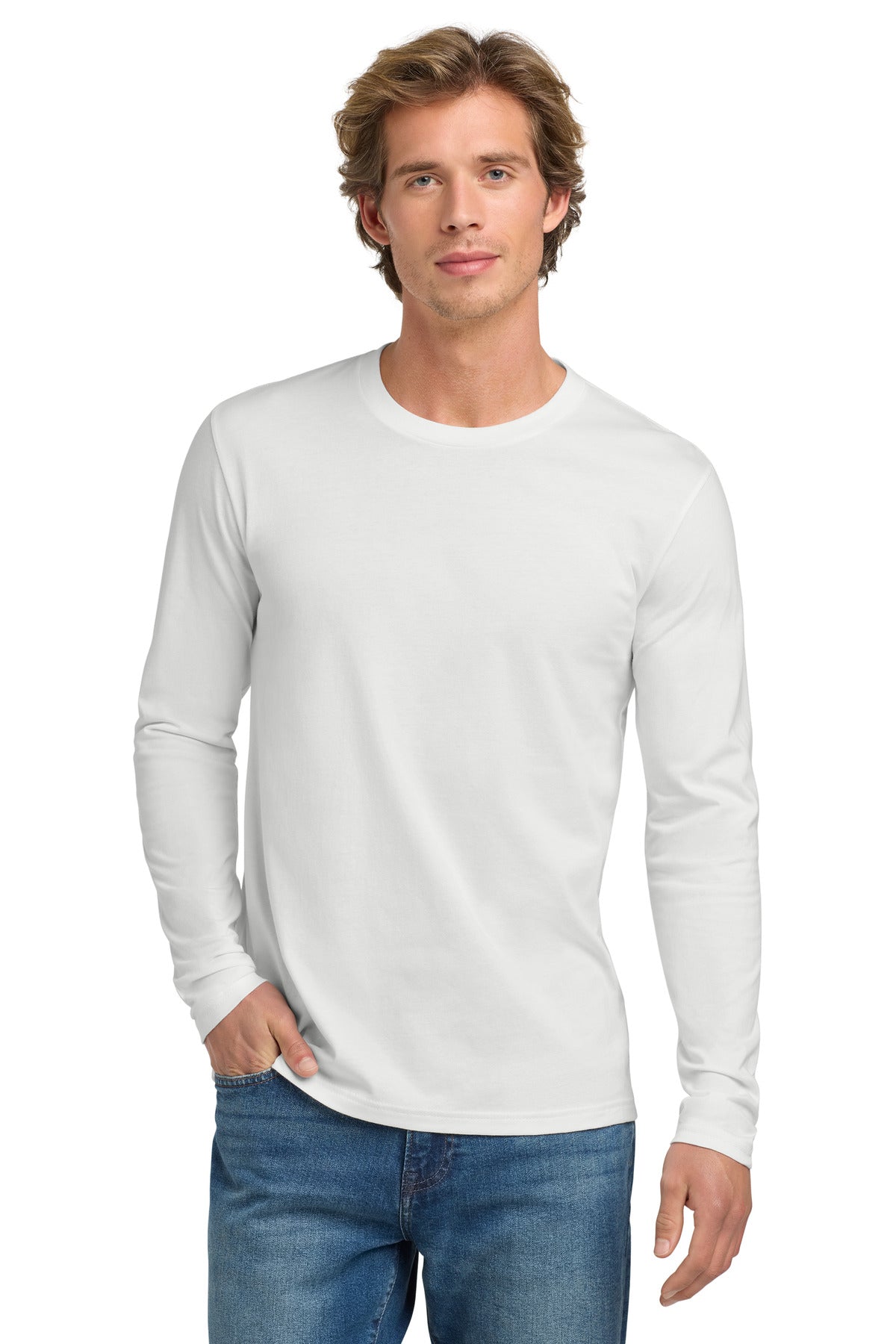 next level apparel ®  cotton long sleeve tee. nl3601