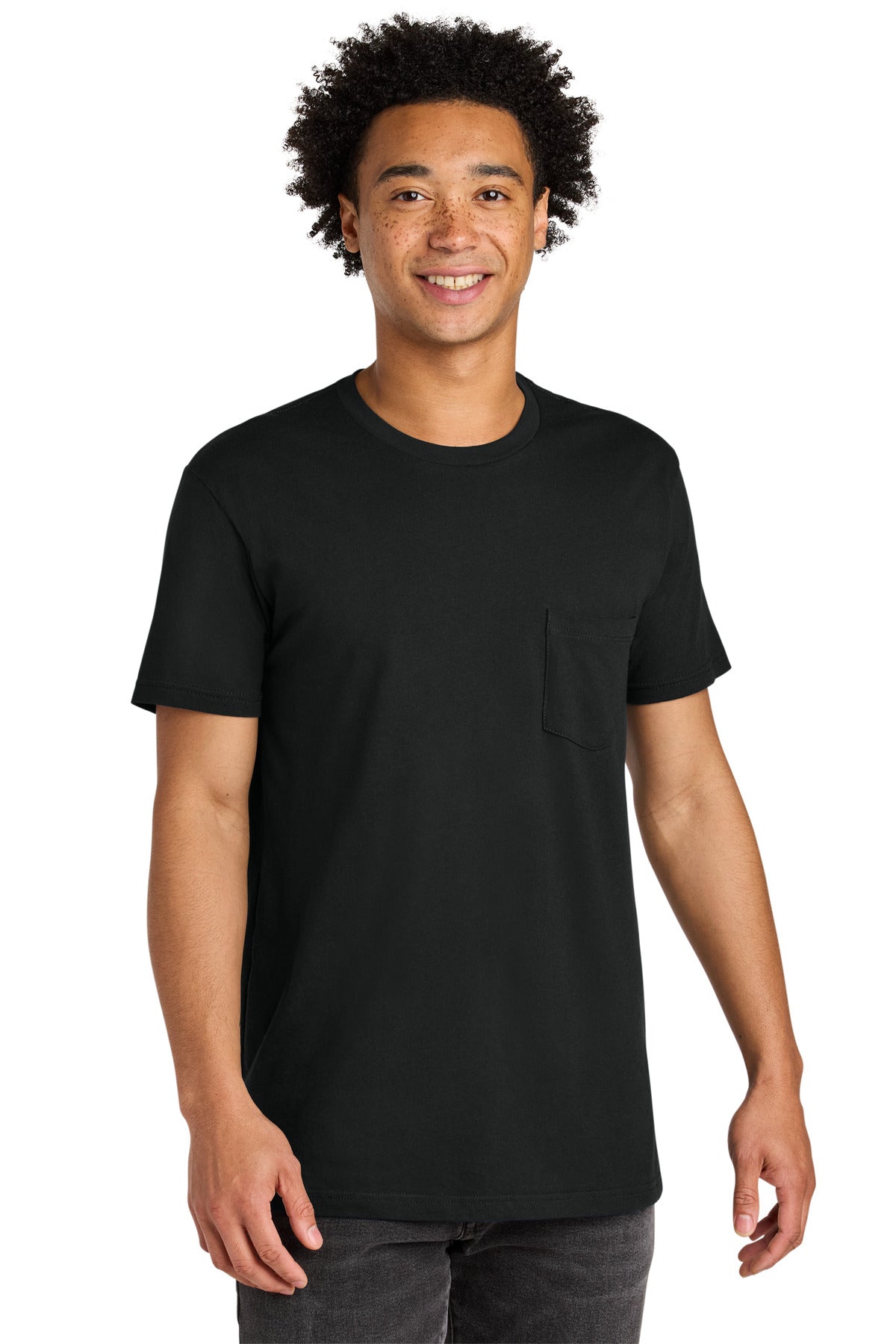 next level apparel ®  cotton pocket tee nl3605