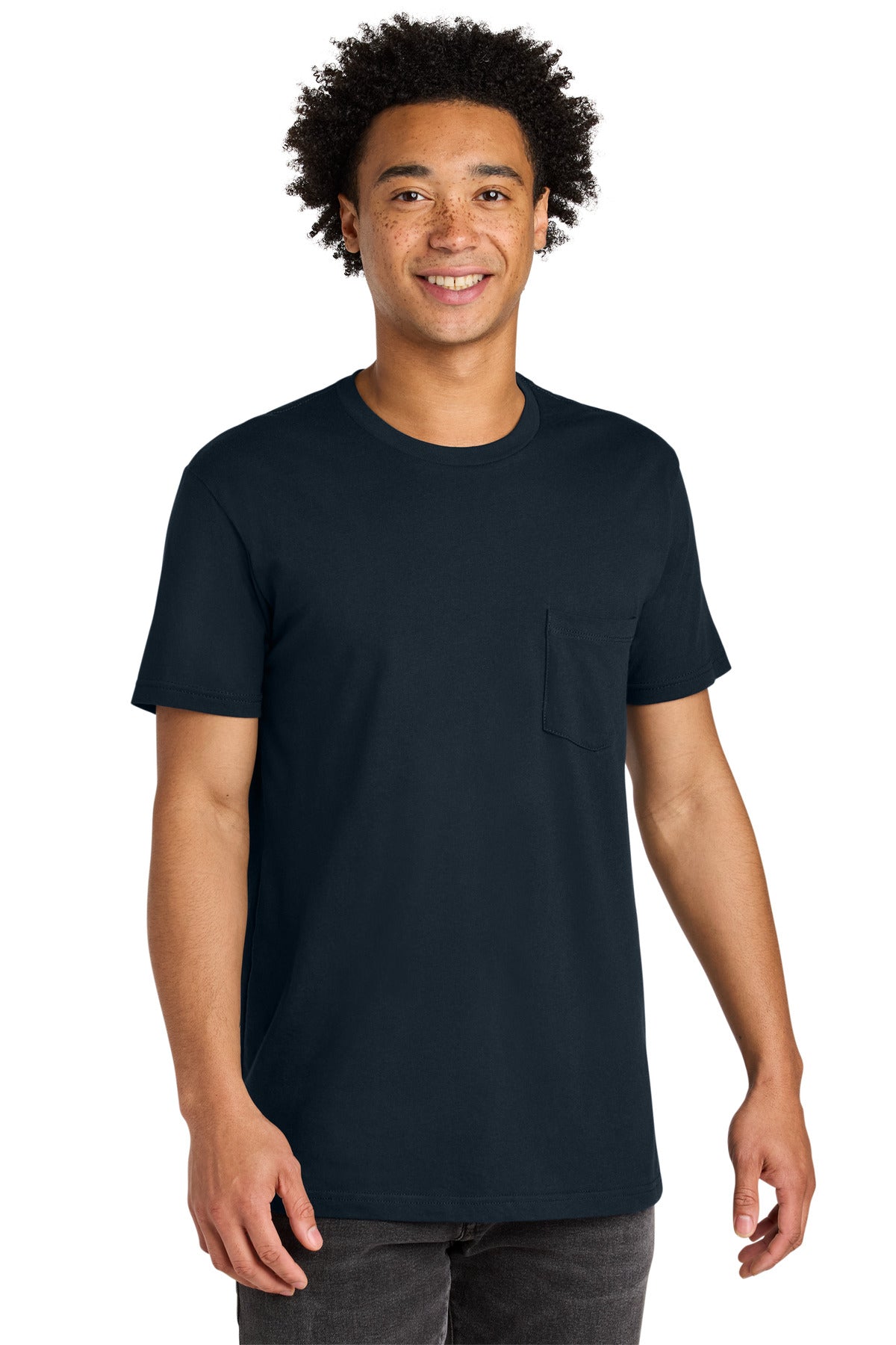 next level apparel ®  cotton pocket tee nl3605