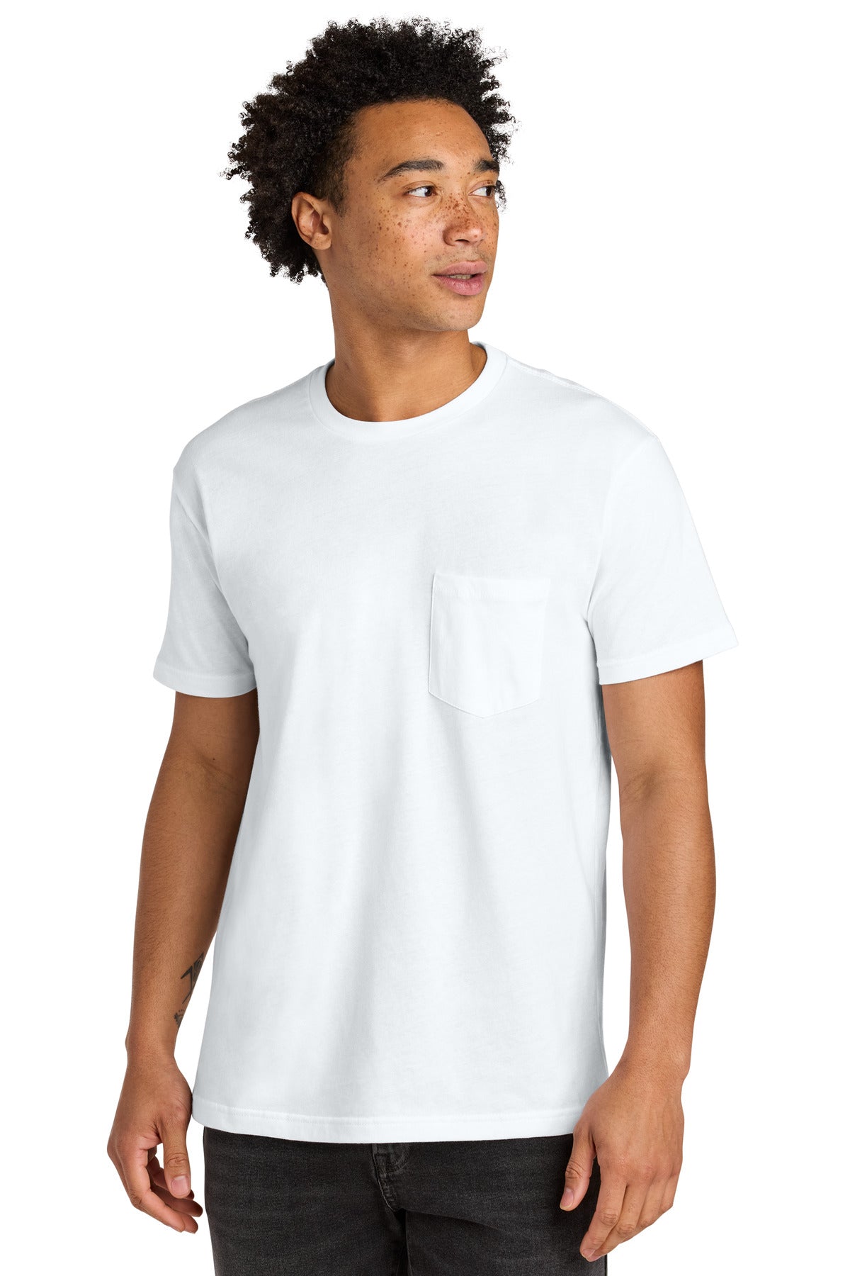 next level apparel ®  cotton pocket tee nl3605