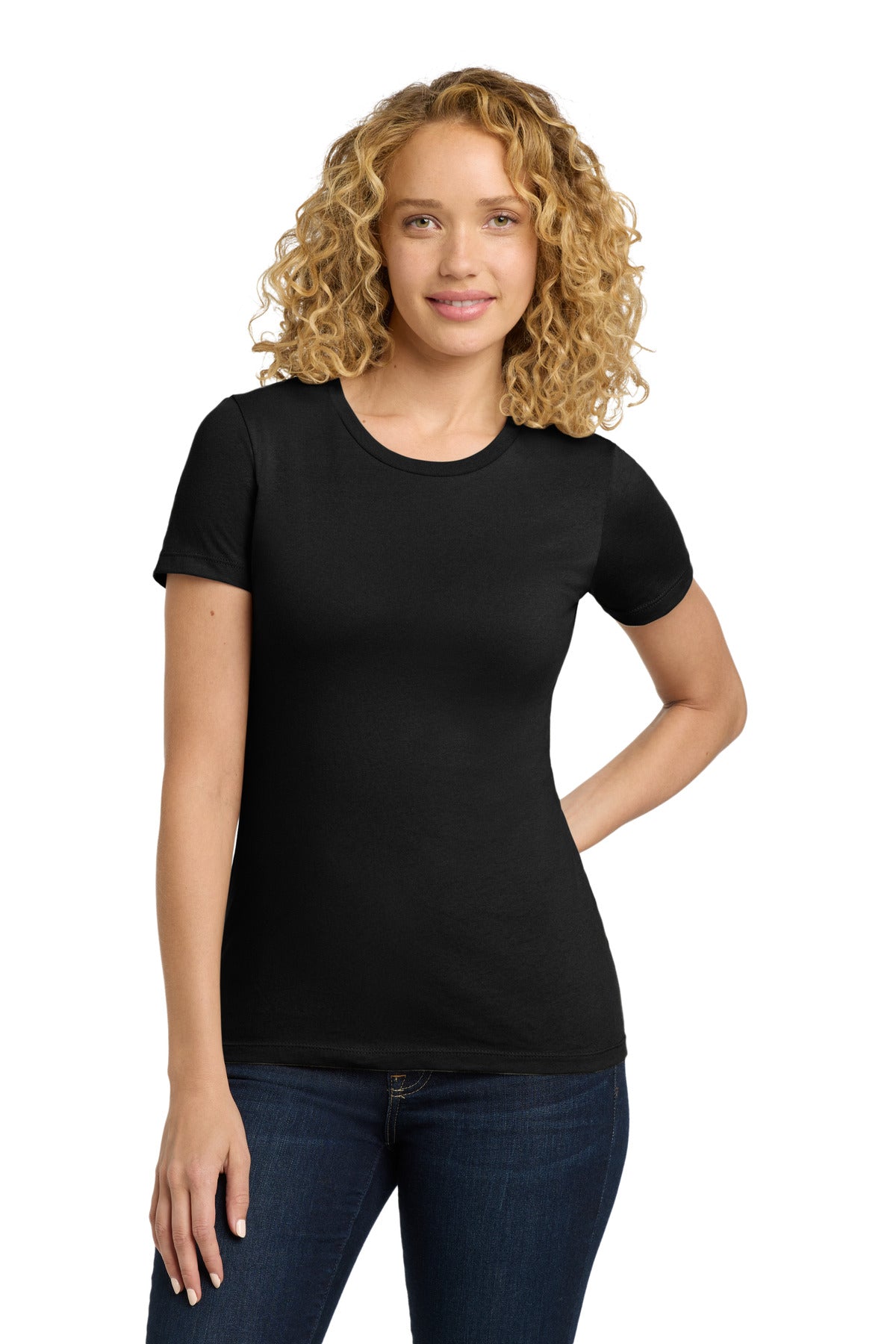 next level apparel ®  women's cotton tee. nl3900