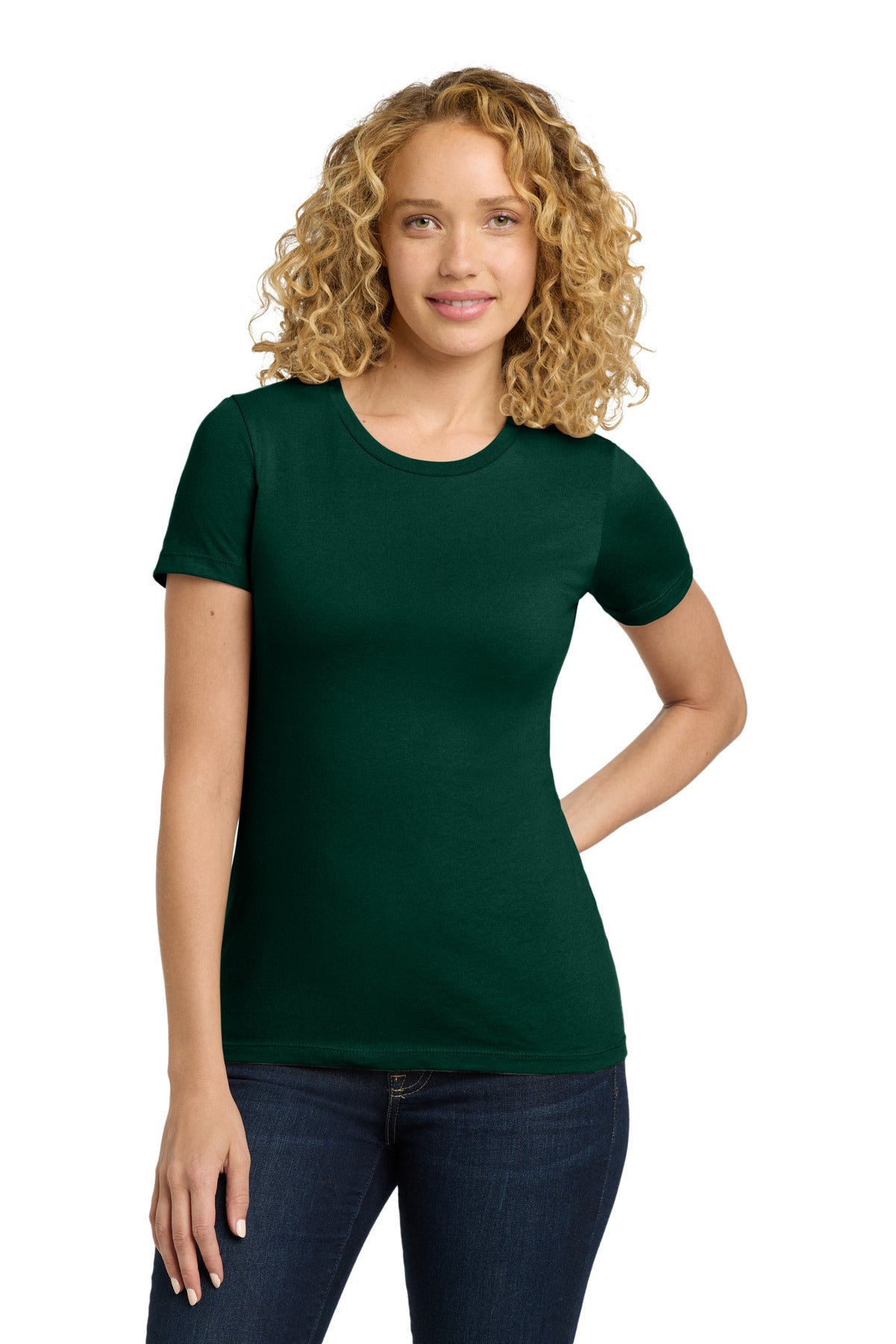 next level apparel ®  women's cotton tee. nl3900