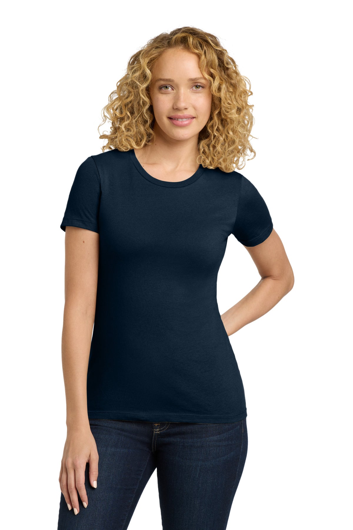 next level apparel ®  women's cotton tee. nl3900