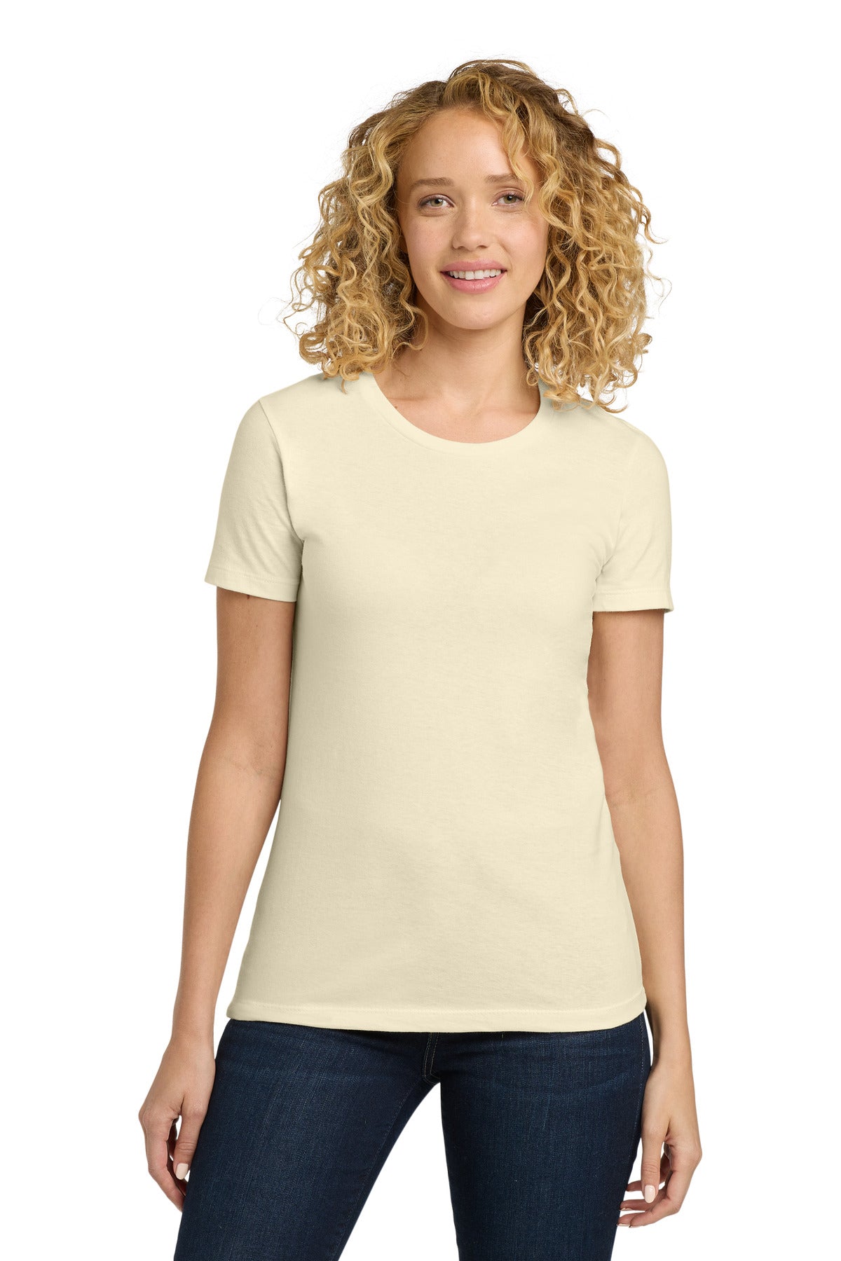 next level apparel ®  women's cotton tee. nl3900