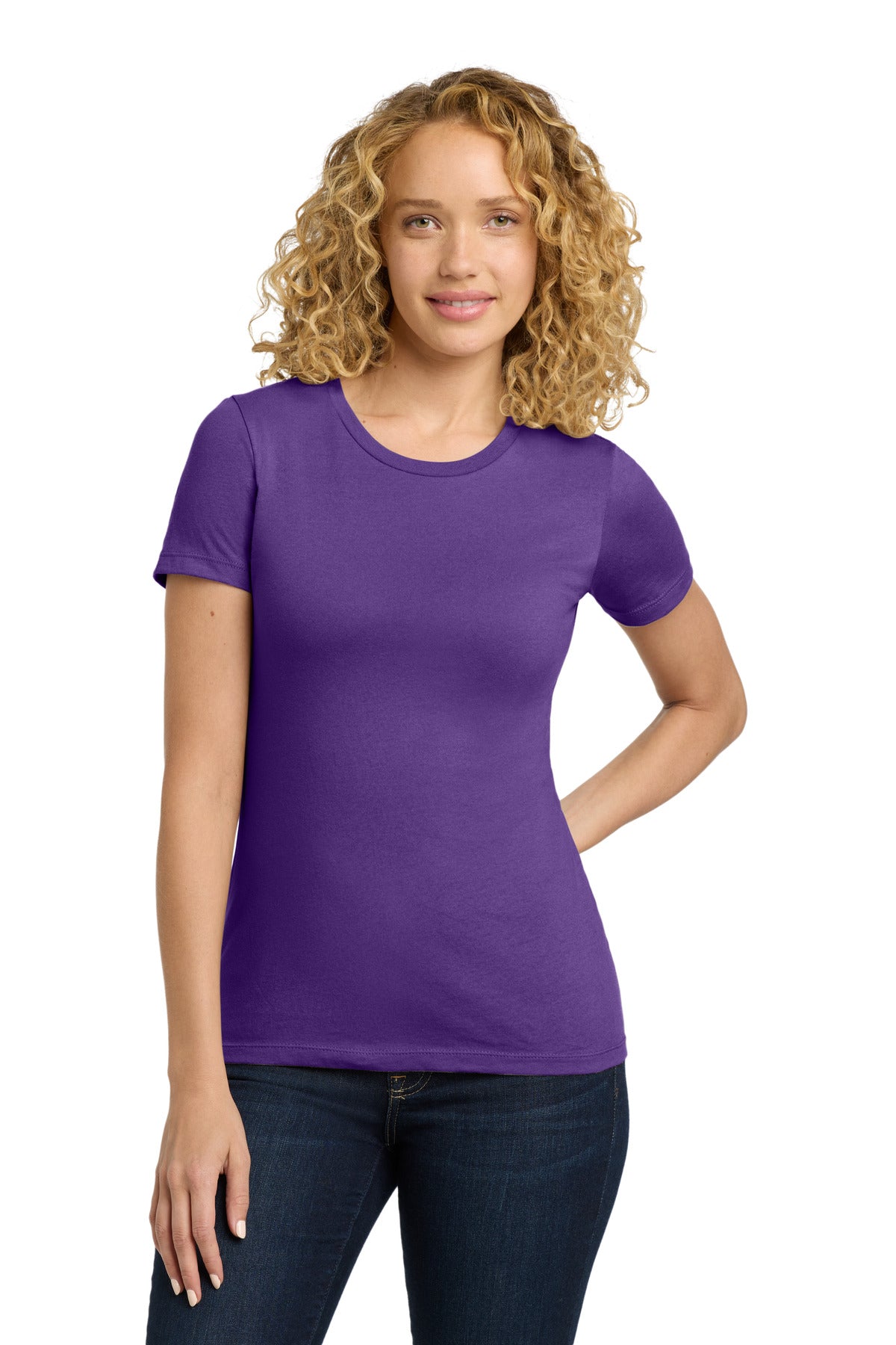 next level apparel ®  women's cotton tee. nl3900