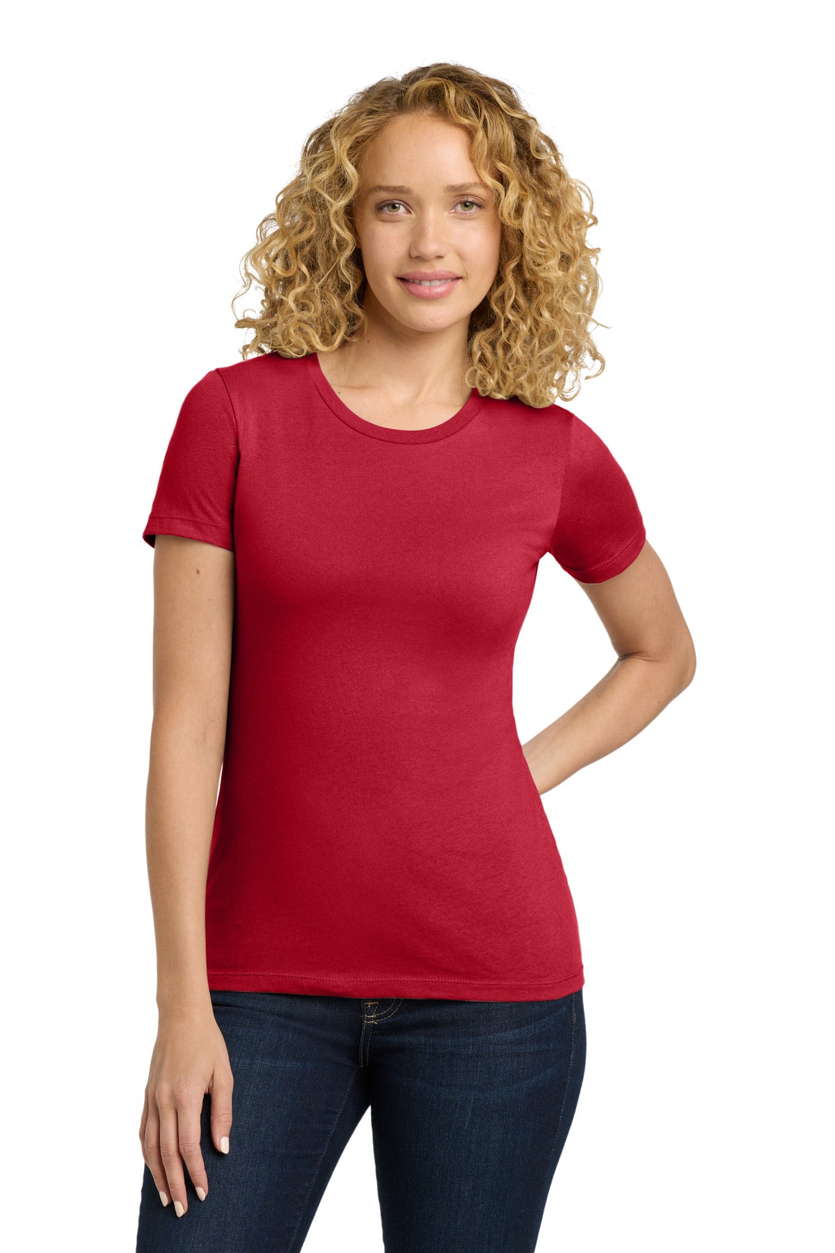 next level apparel ®  women's cotton tee. nl3900