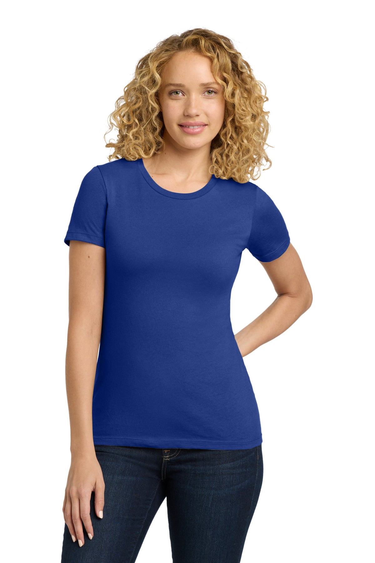 next level apparel ®  women's cotton tee. nl3900