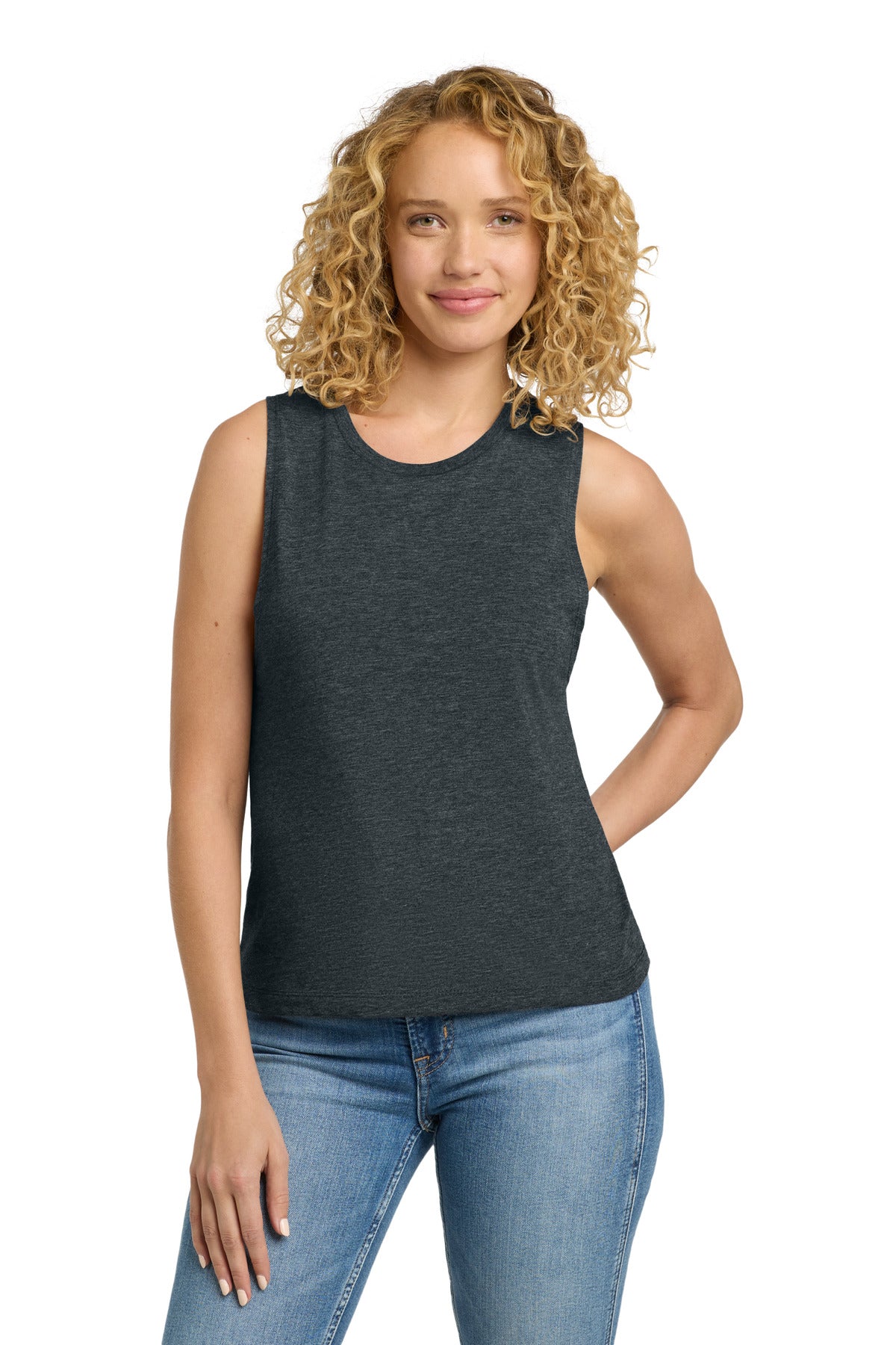 next level apparel  ®  women's festival muscle tank. nl5013