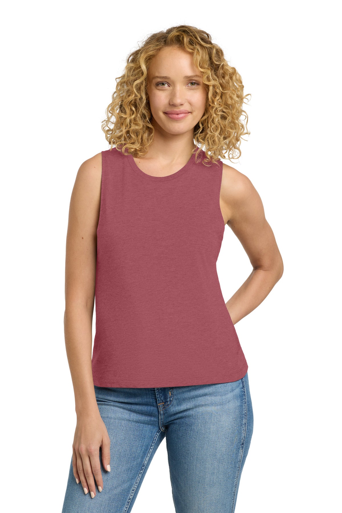 next level apparel  ®  women's festival muscle tank. nl5013
