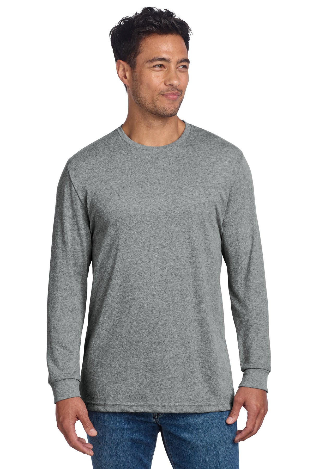 next level apparel ®  adult cvc long sleeve tee nl6211