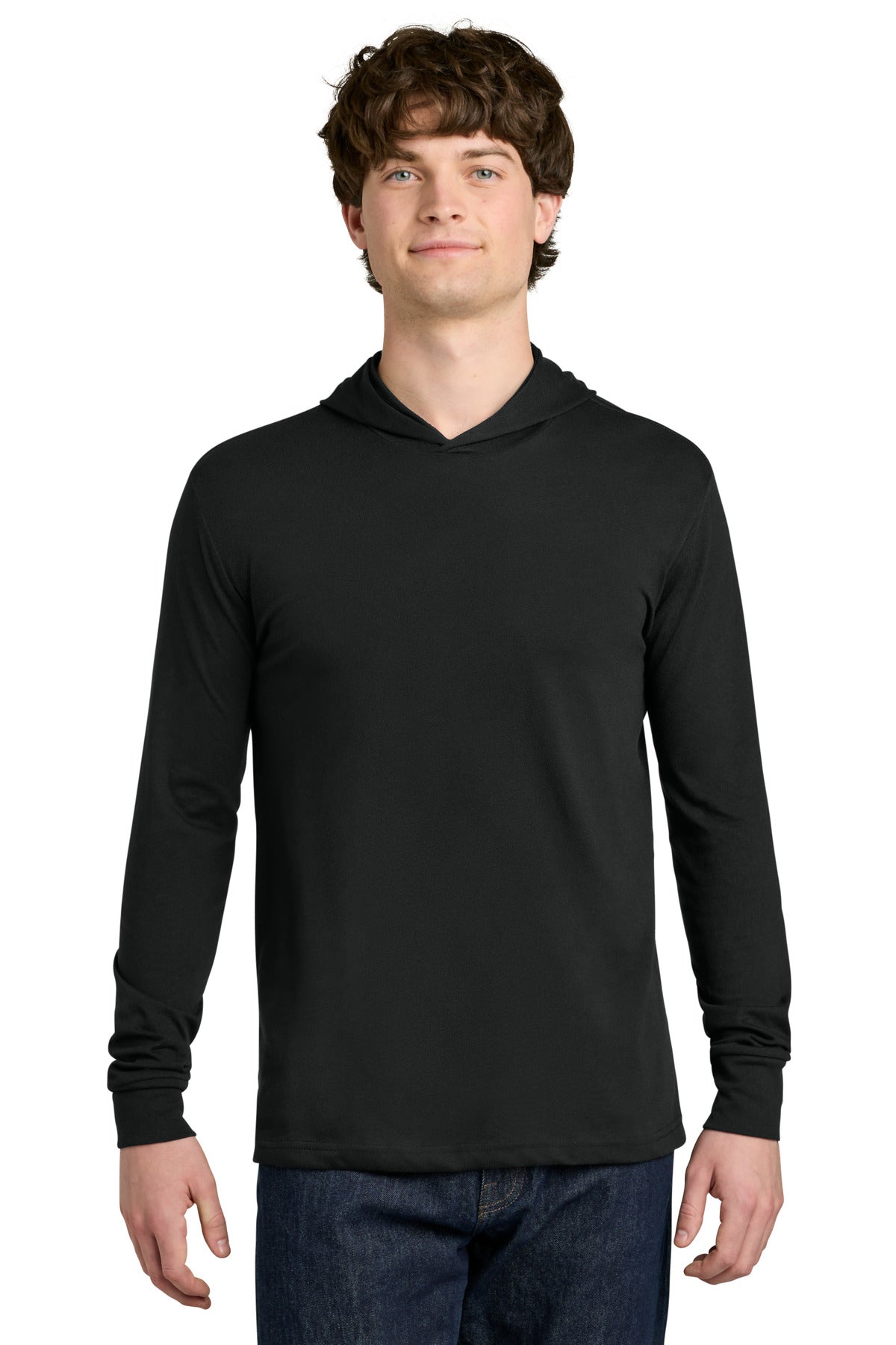 next level apparel ®  cvc long sleeve hoodie nl6221