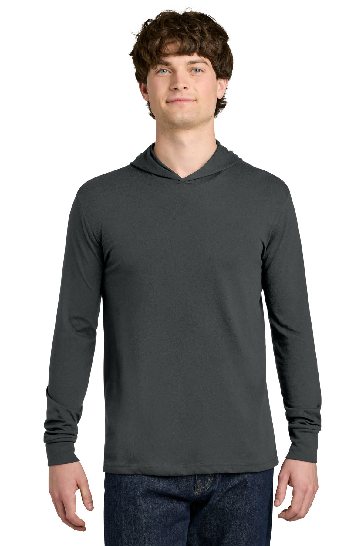 next level apparel ®  cvc long sleeve hoodie nl6221