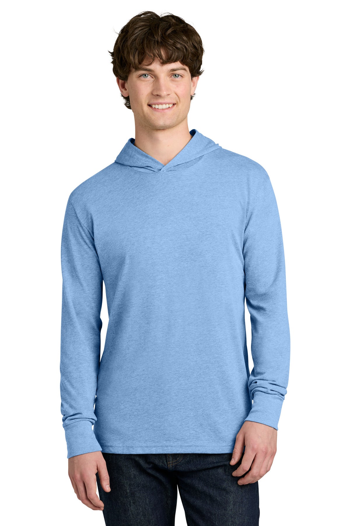 next level apparel ®  cvc long sleeve hoodie nl6221