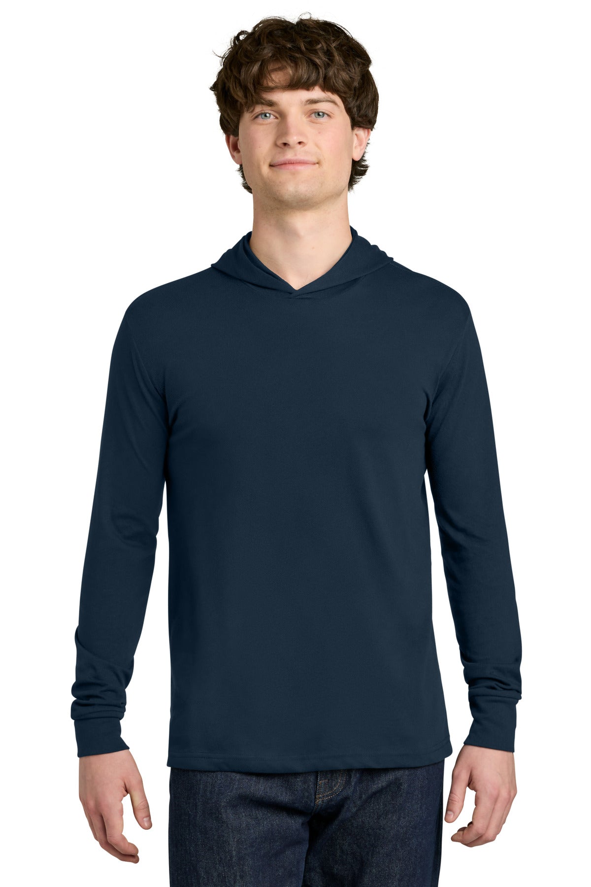 next level apparel ®  cvc long sleeve hoodie nl6221