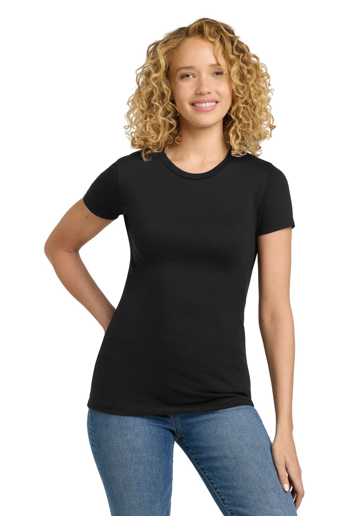 next level apparel ®   women's cvc tee. nl6610