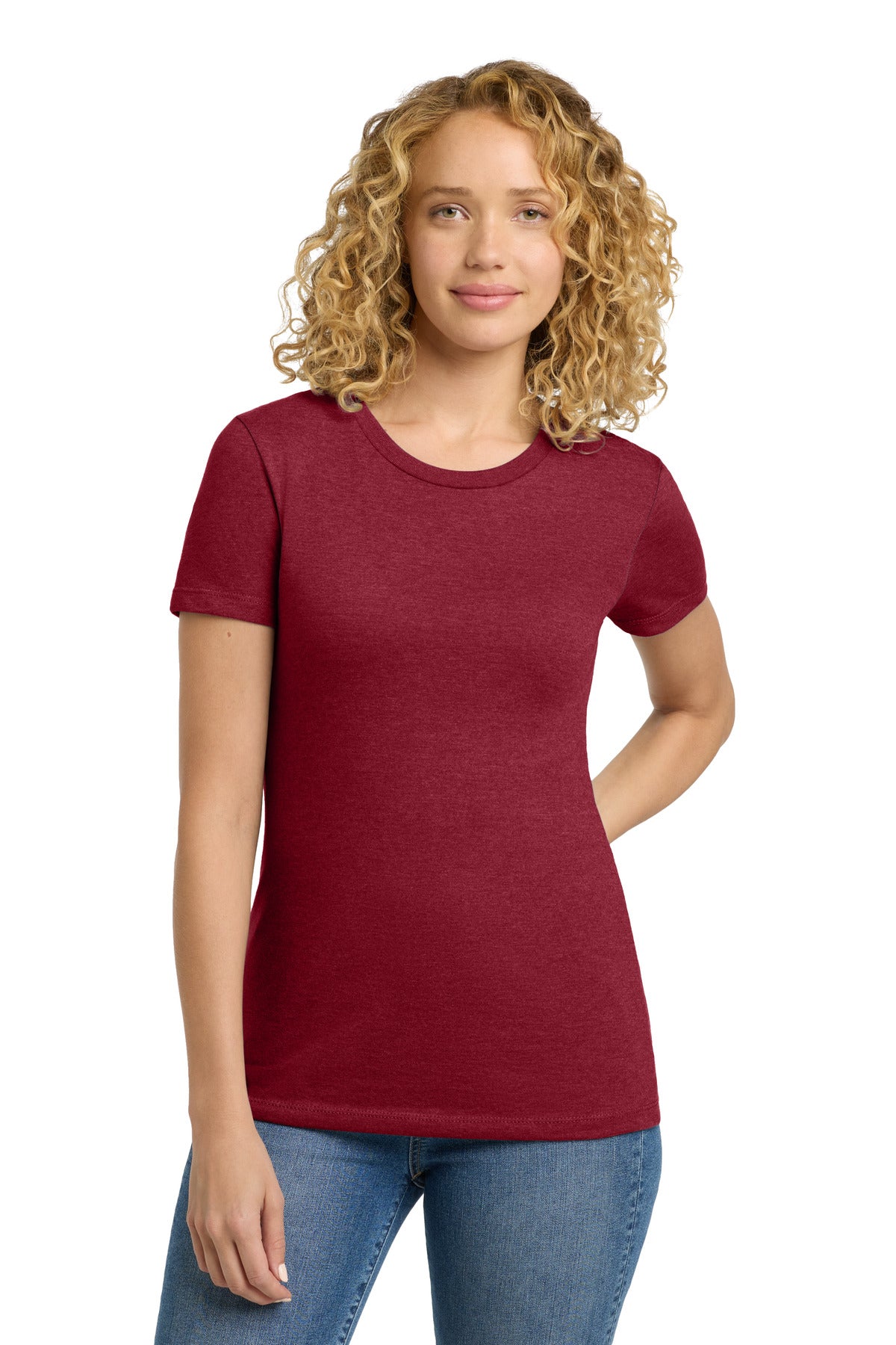 next level apparel ®   women's cvc tee. nl6610