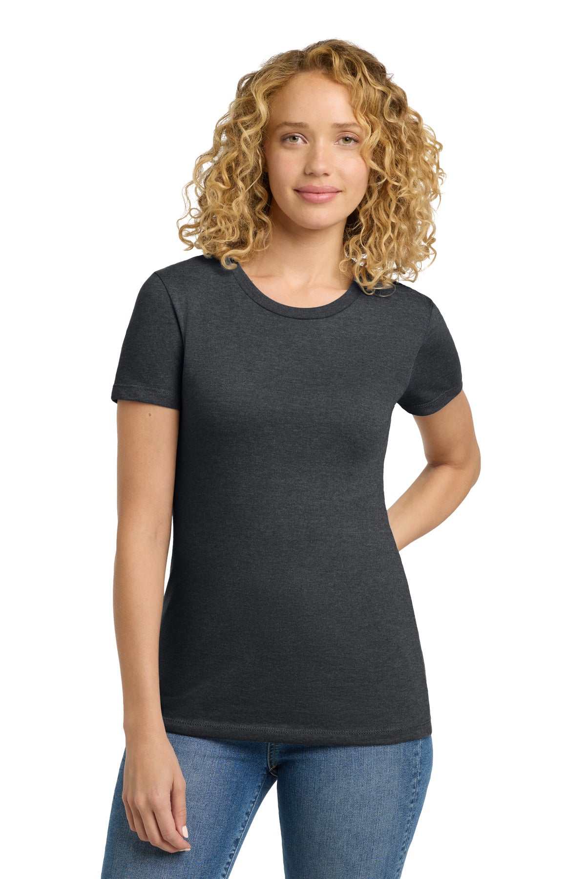 next level apparel ®   women's cvc tee. nl6610