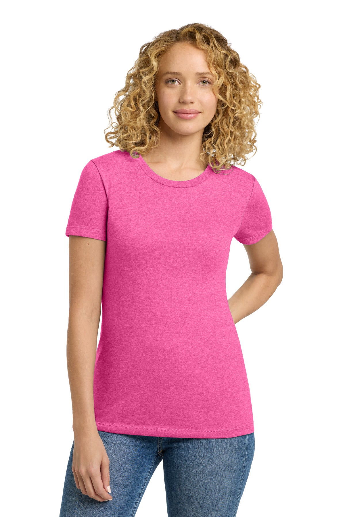 next level apparel ®   women's cvc tee. nl6610