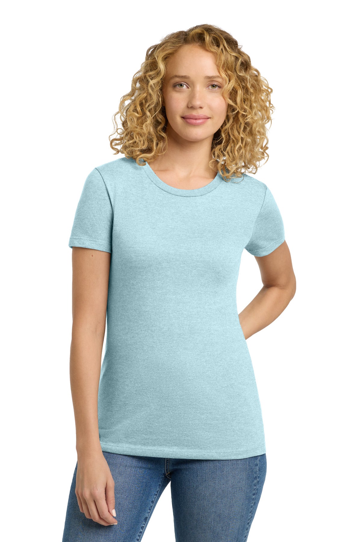 next level apparel ®   women's cvc tee. nl6610