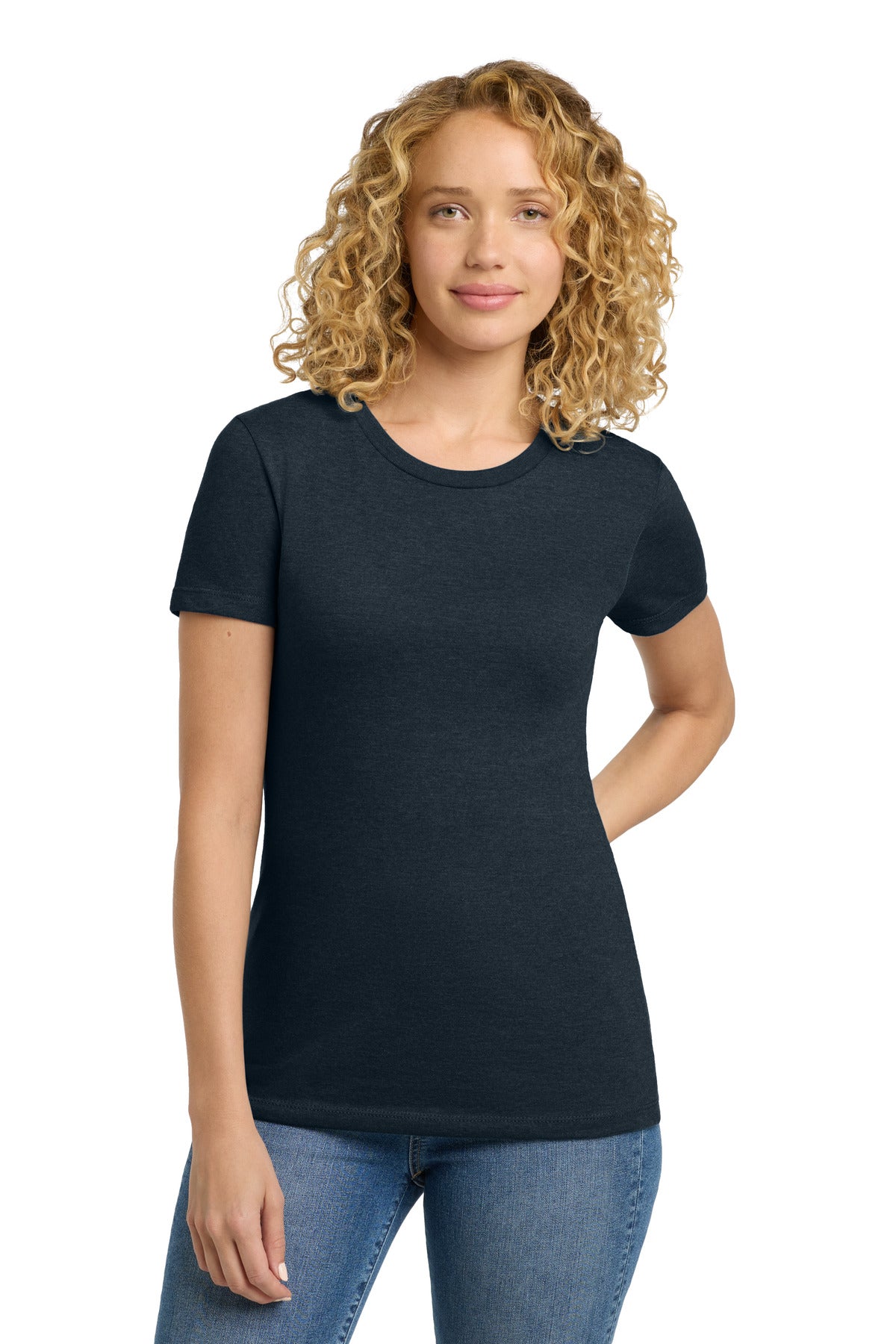 next level apparel ®   women's cvc tee. nl6610
