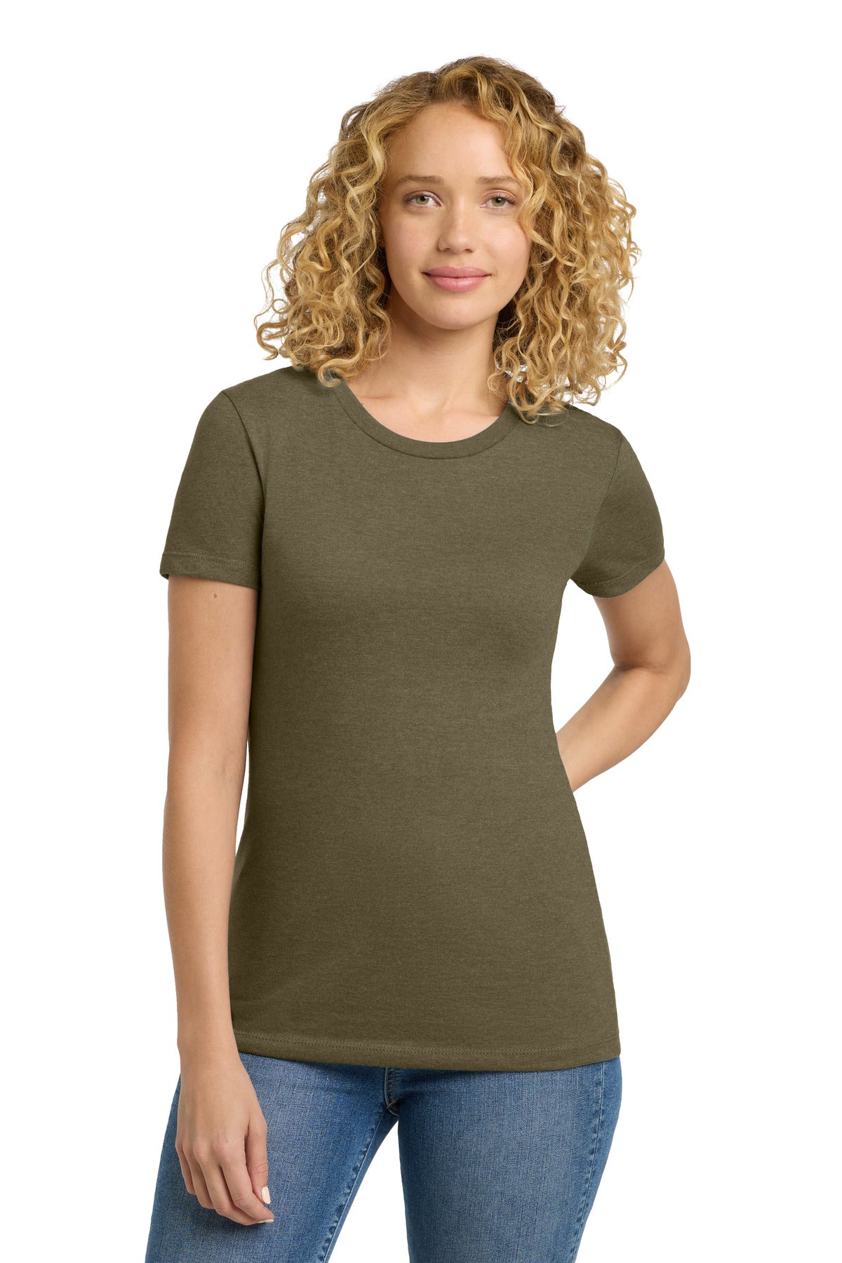 next level apparel ®   women's cvc tee. nl6610