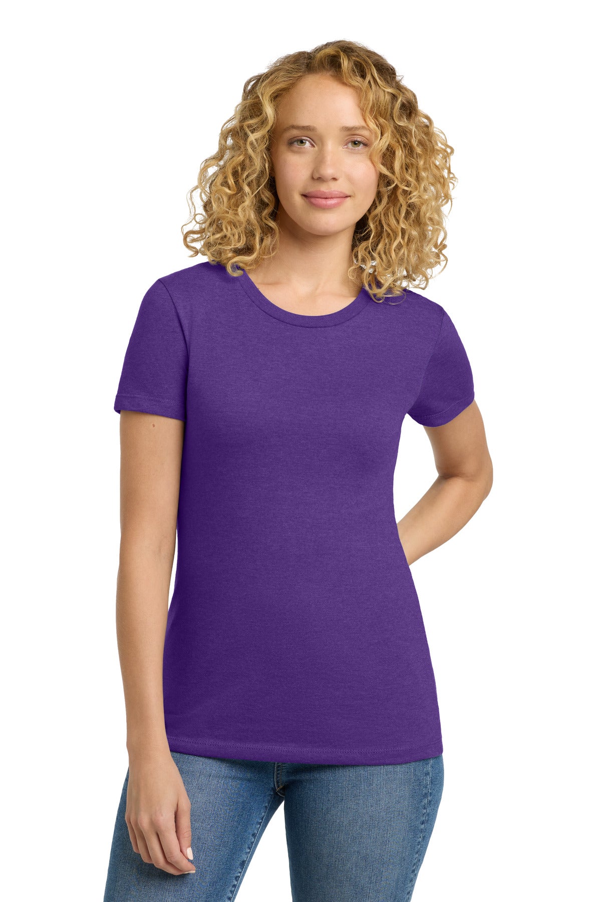 next level apparel ®   women's cvc tee. nl6610