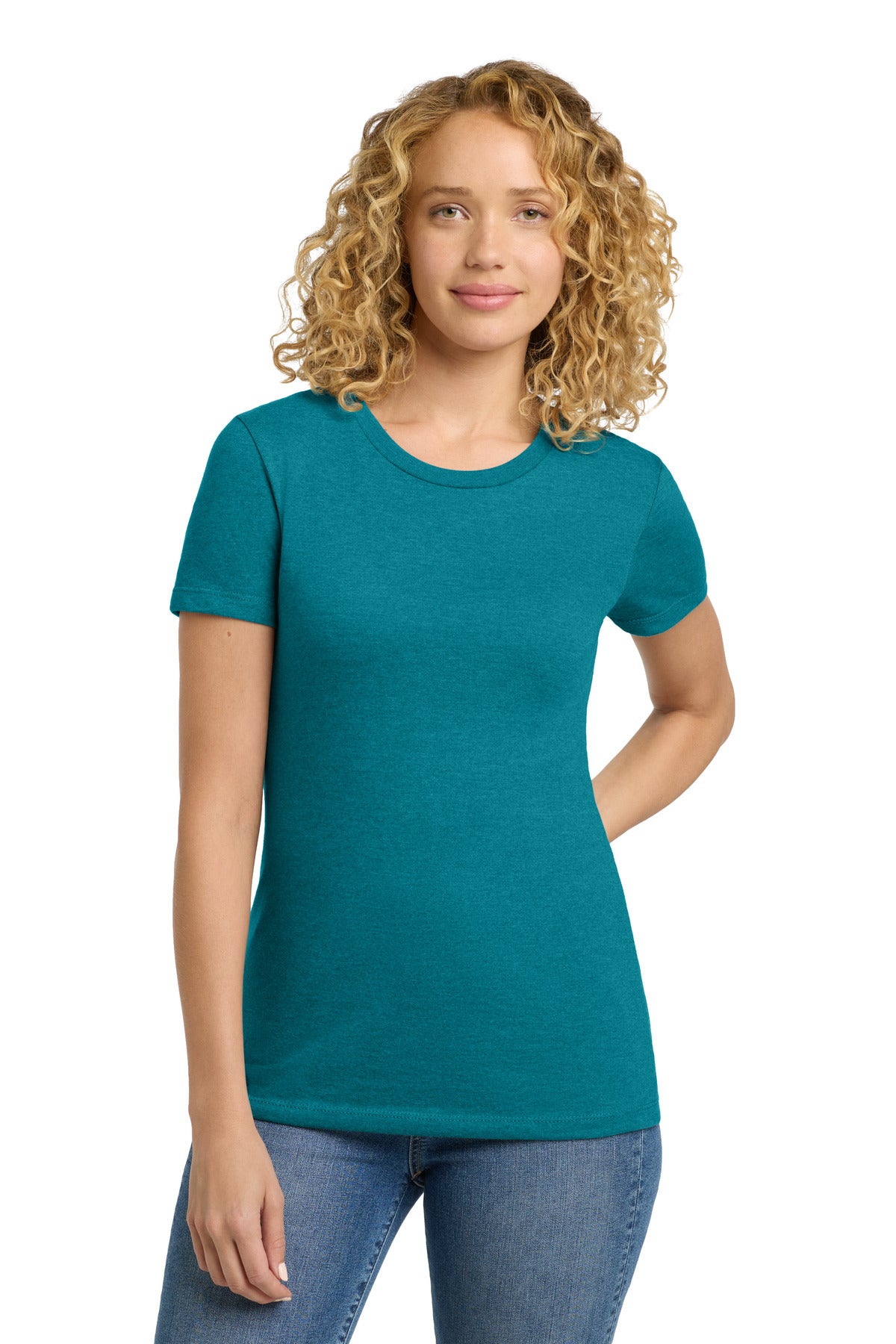 next level apparel ®   women's cvc tee. nl6610