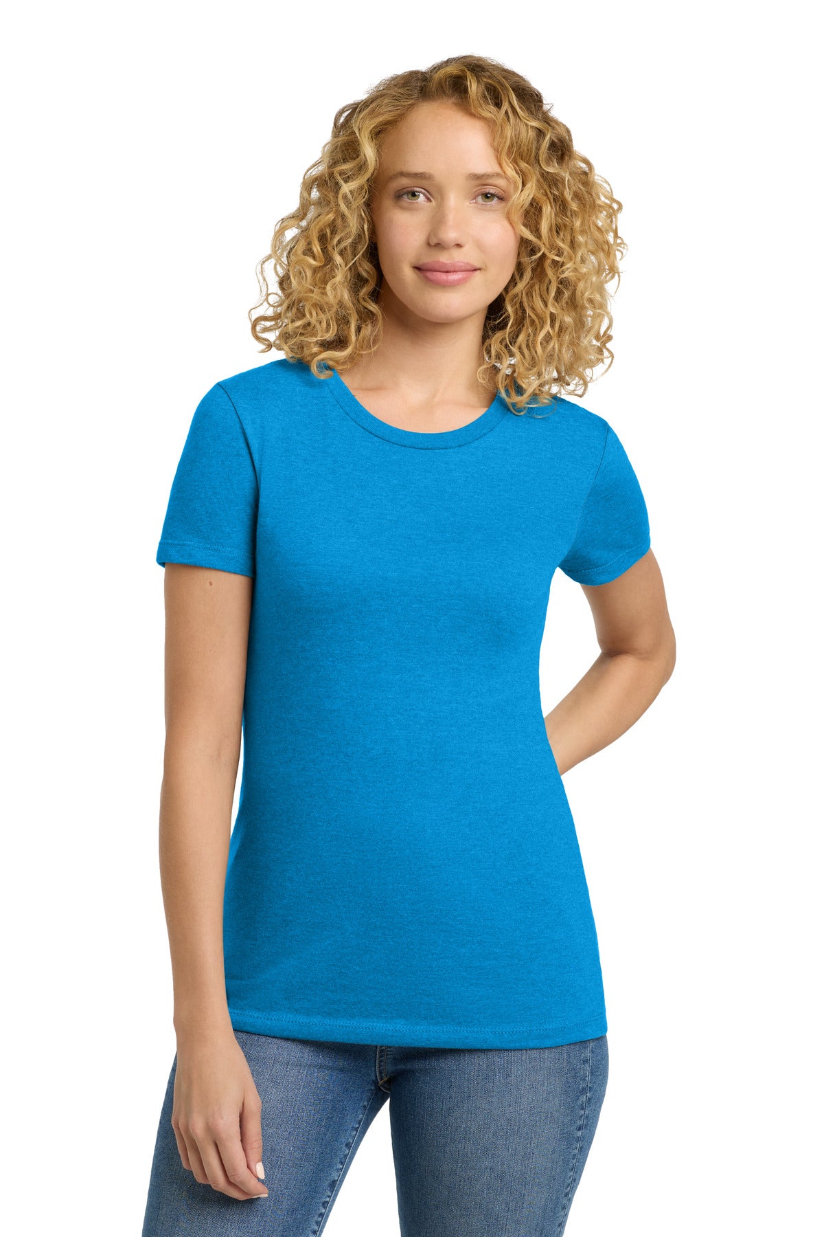 next level apparel ®   women's cvc tee. nl6610