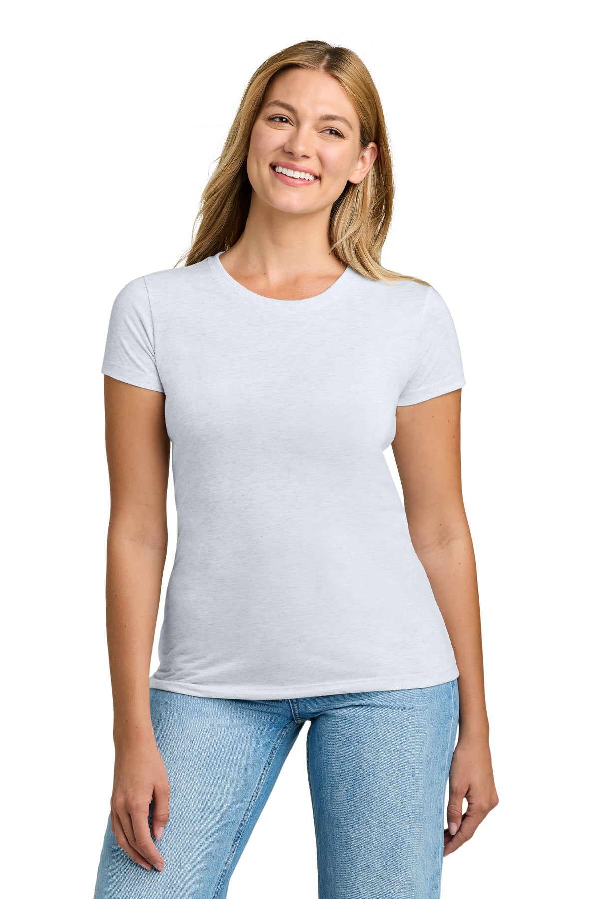 next level apparel ®   women's tri-blend tee. nl6710