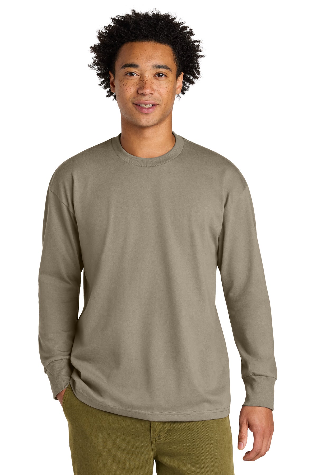 next level apparel ®  heavyweight long sleeve tee nl7211