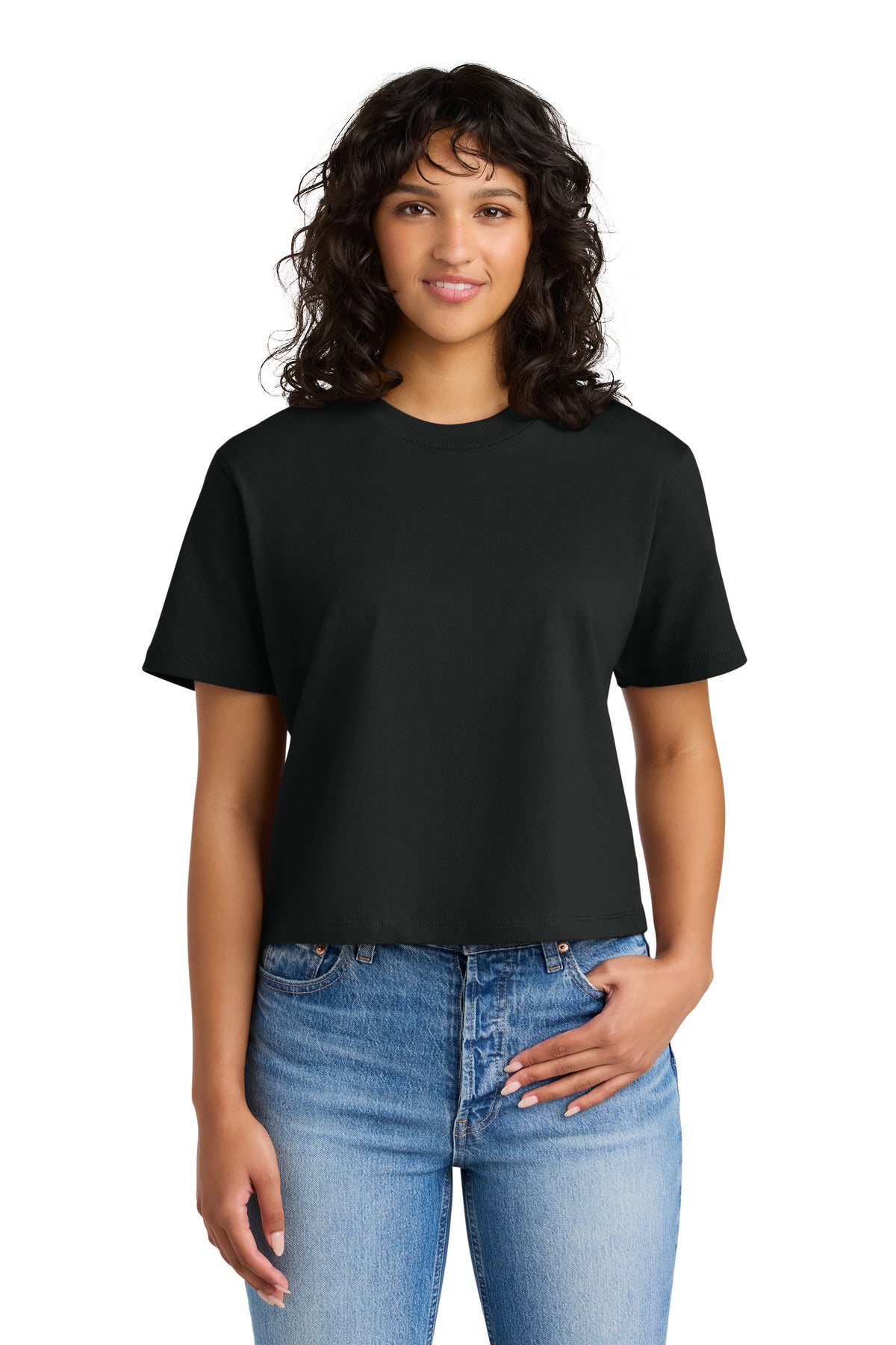 next level apparel ®  women's heavyweight boxy tee nl7610