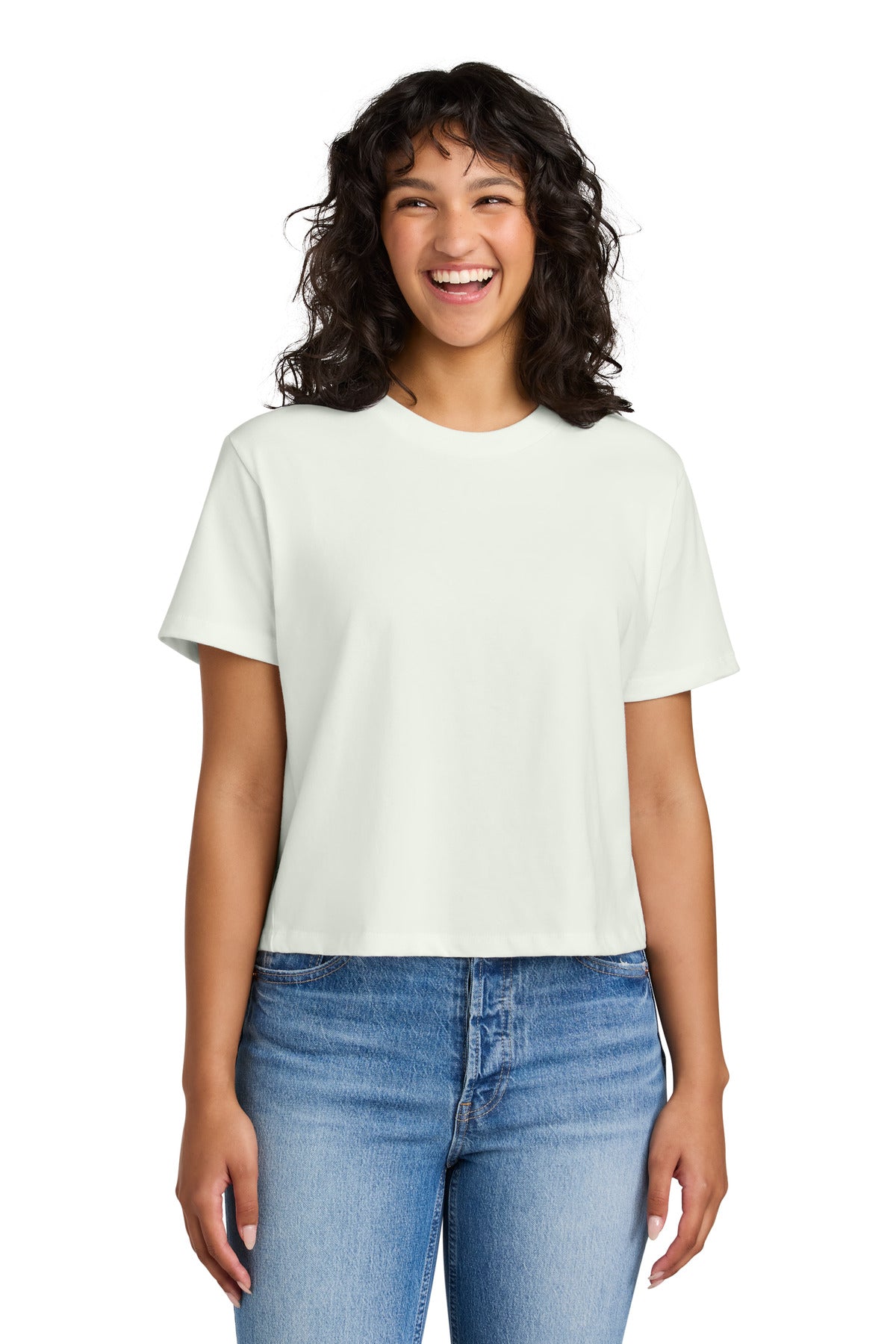 next level apparel ®  women's heavyweight boxy tee nl7610