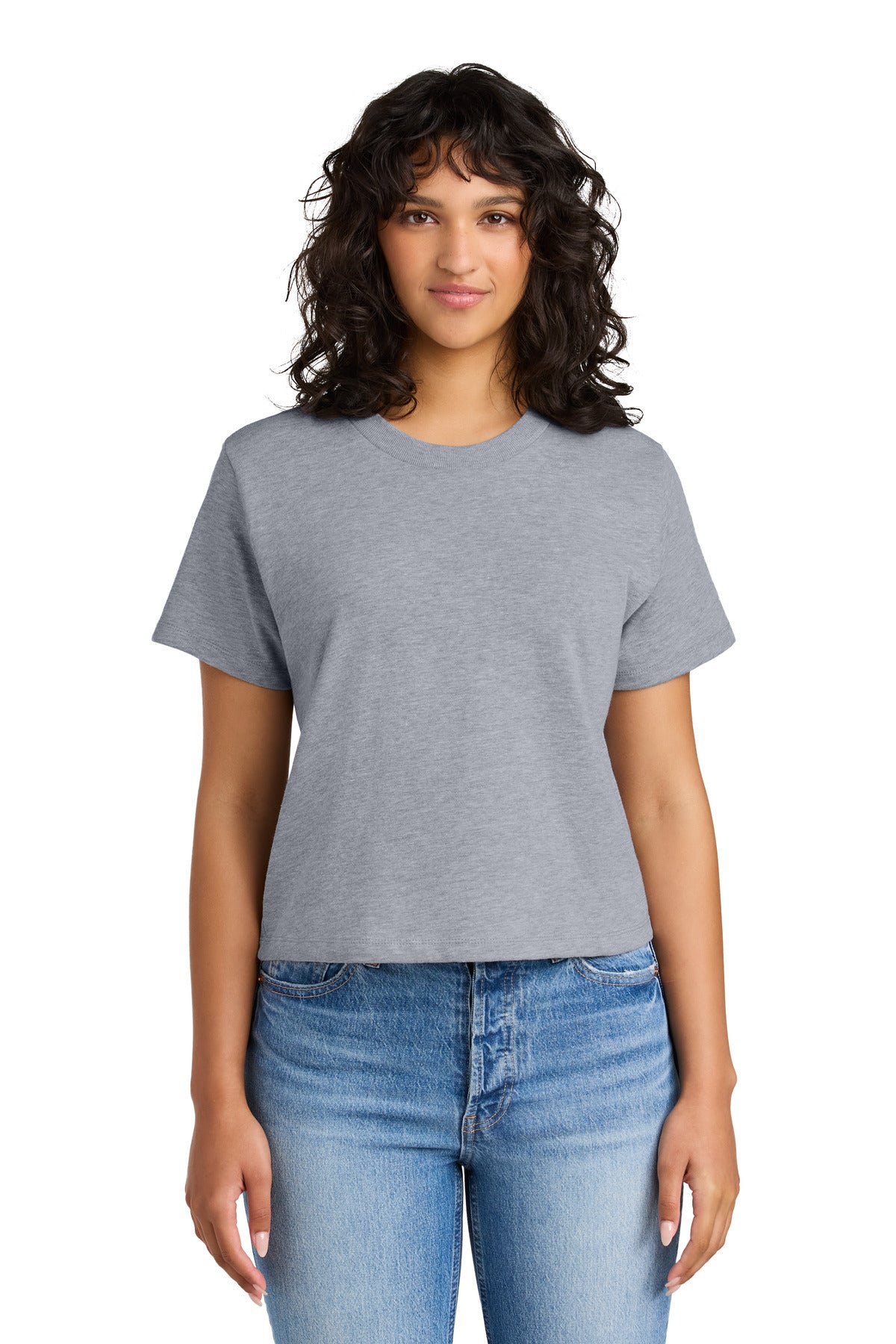 next level apparel ®  women's heavyweight boxy tee nl7610