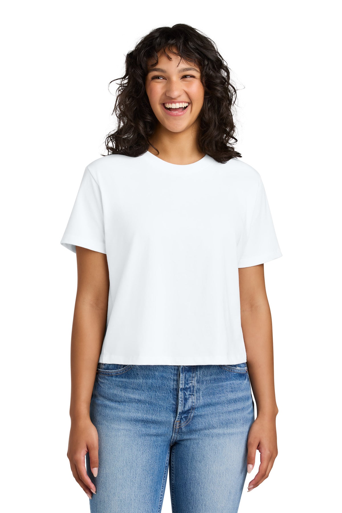 next level apparel ®  women's heavyweight boxy tee nl7610
