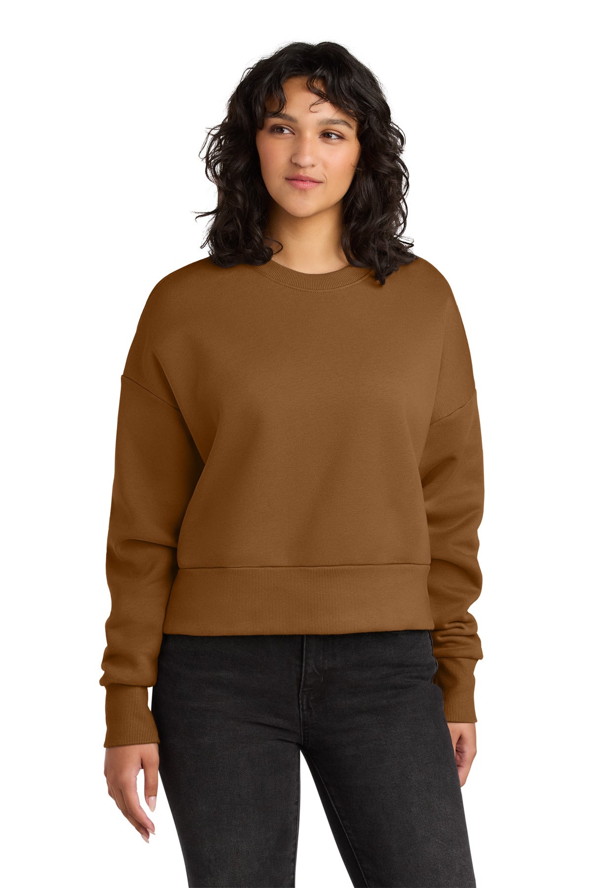 next level apparel ®  women's heavyweight sweatshirt nl9087