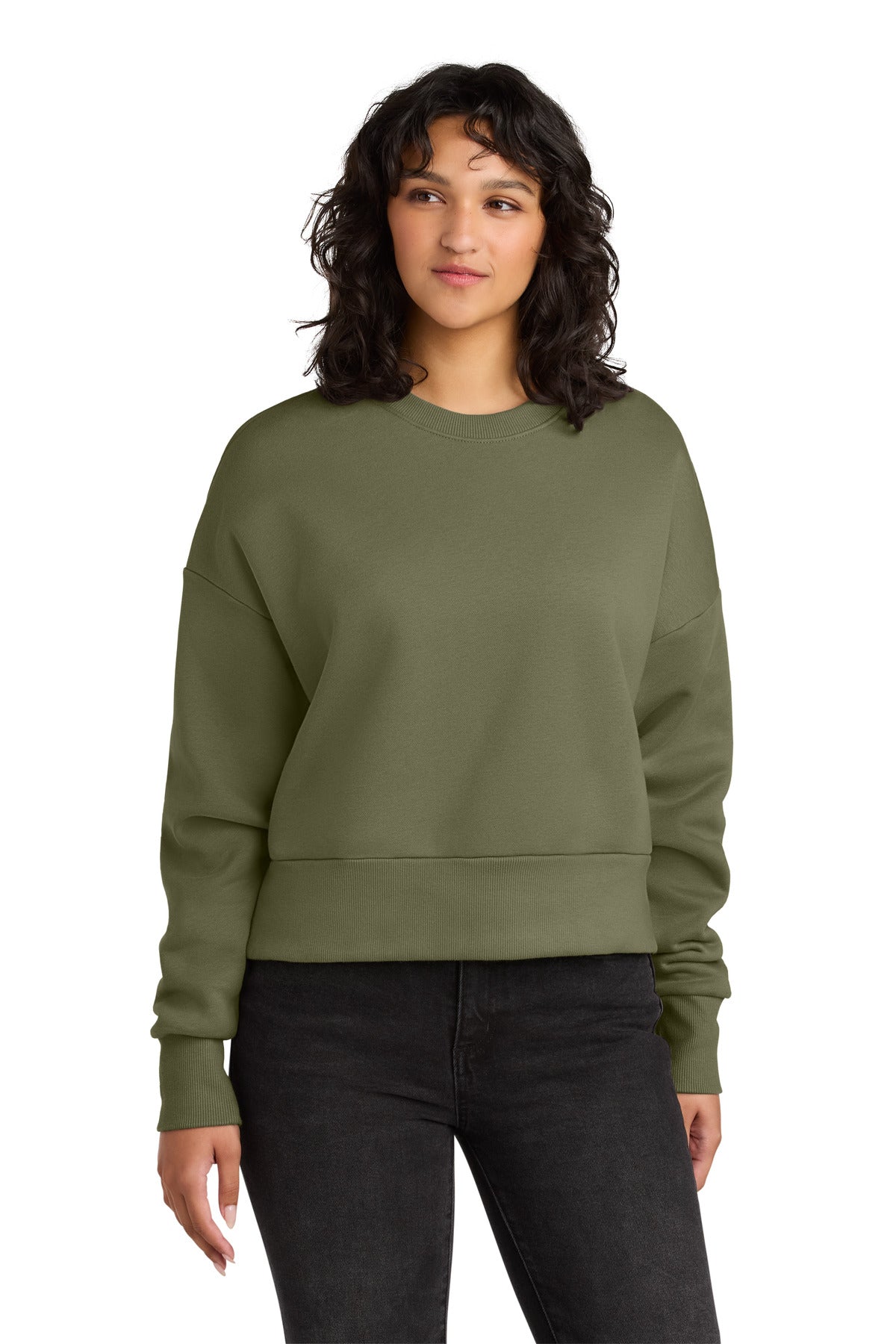 next level apparel ®  women's heavyweight sweatshirt nl9087