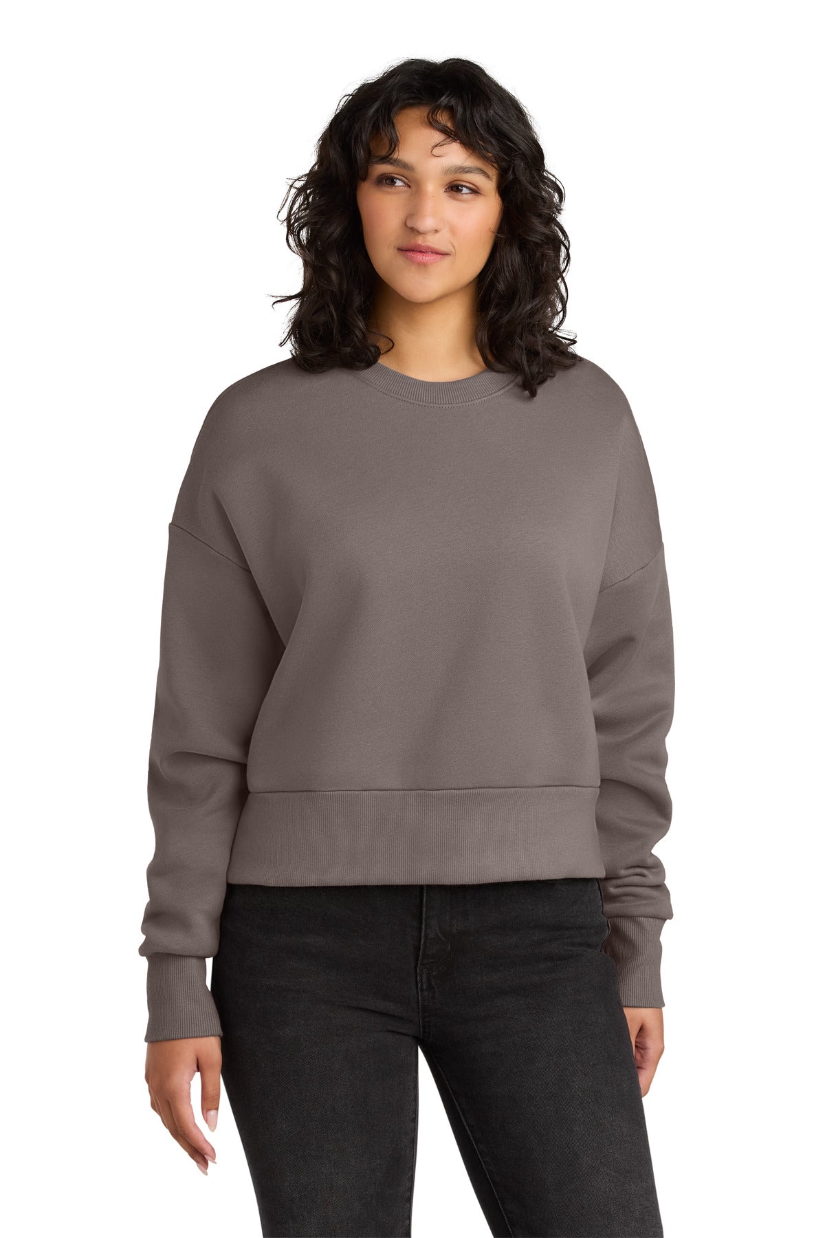 next level apparel ®  women's heavyweight sweatshirt nl9087