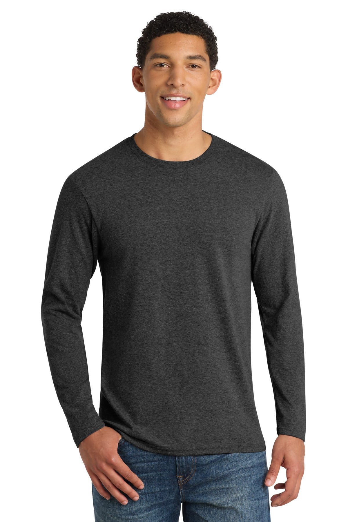port & co ™  long sleeve fan favorite  ™  blend tee. pc455ls