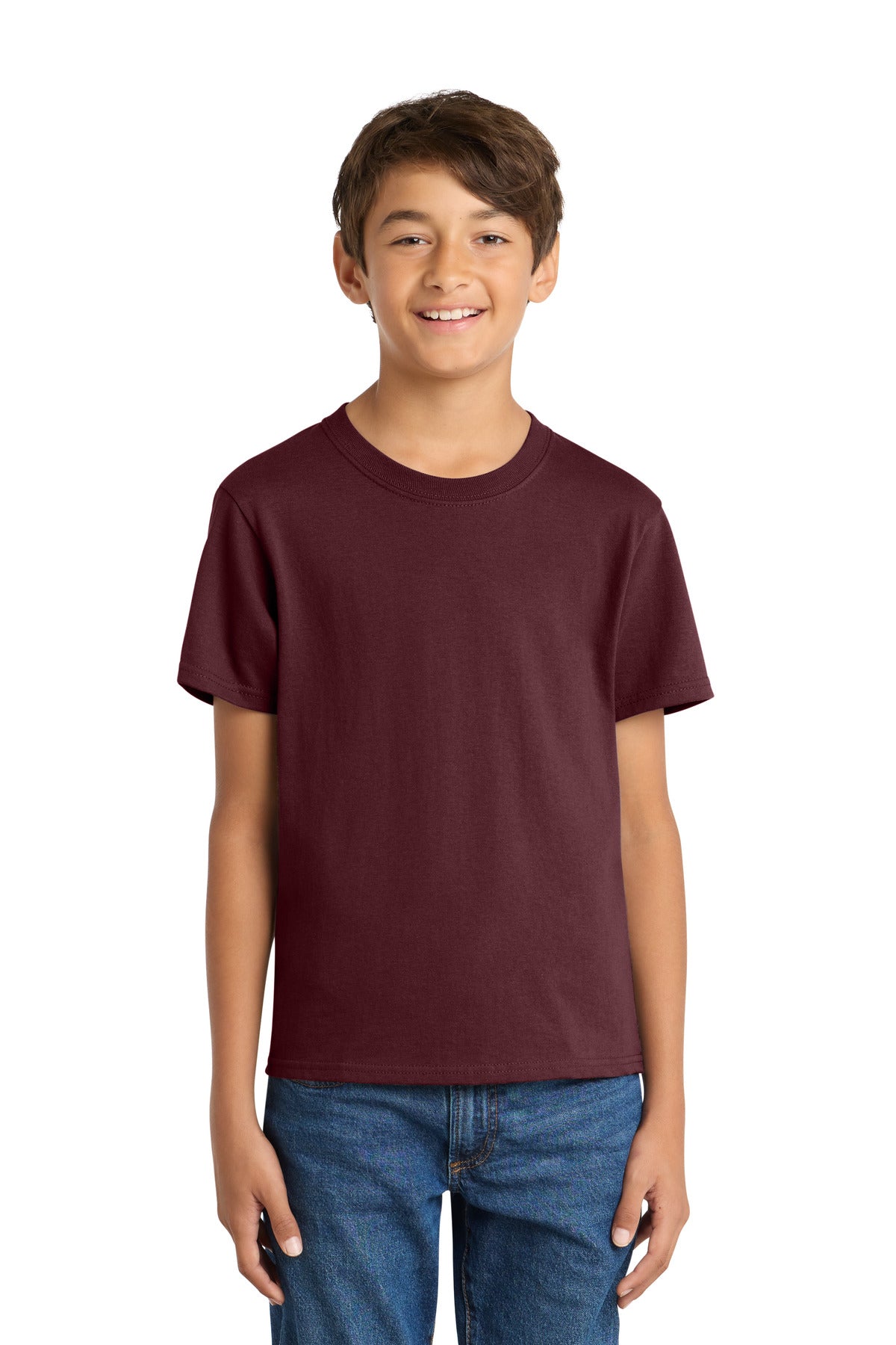 port & co ™  youth core cotton tee. pc54y