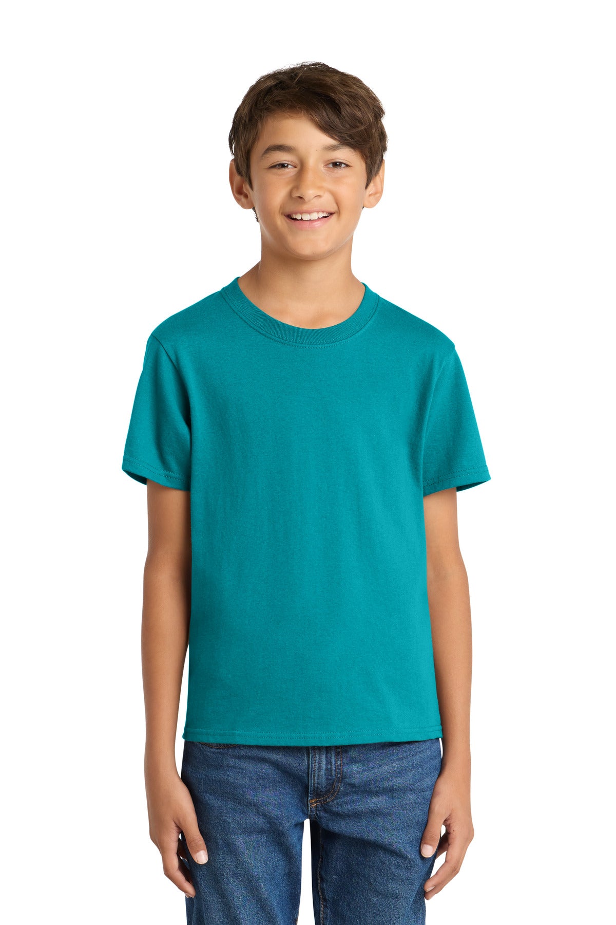 port & co ™  youth core cotton tee. pc54y