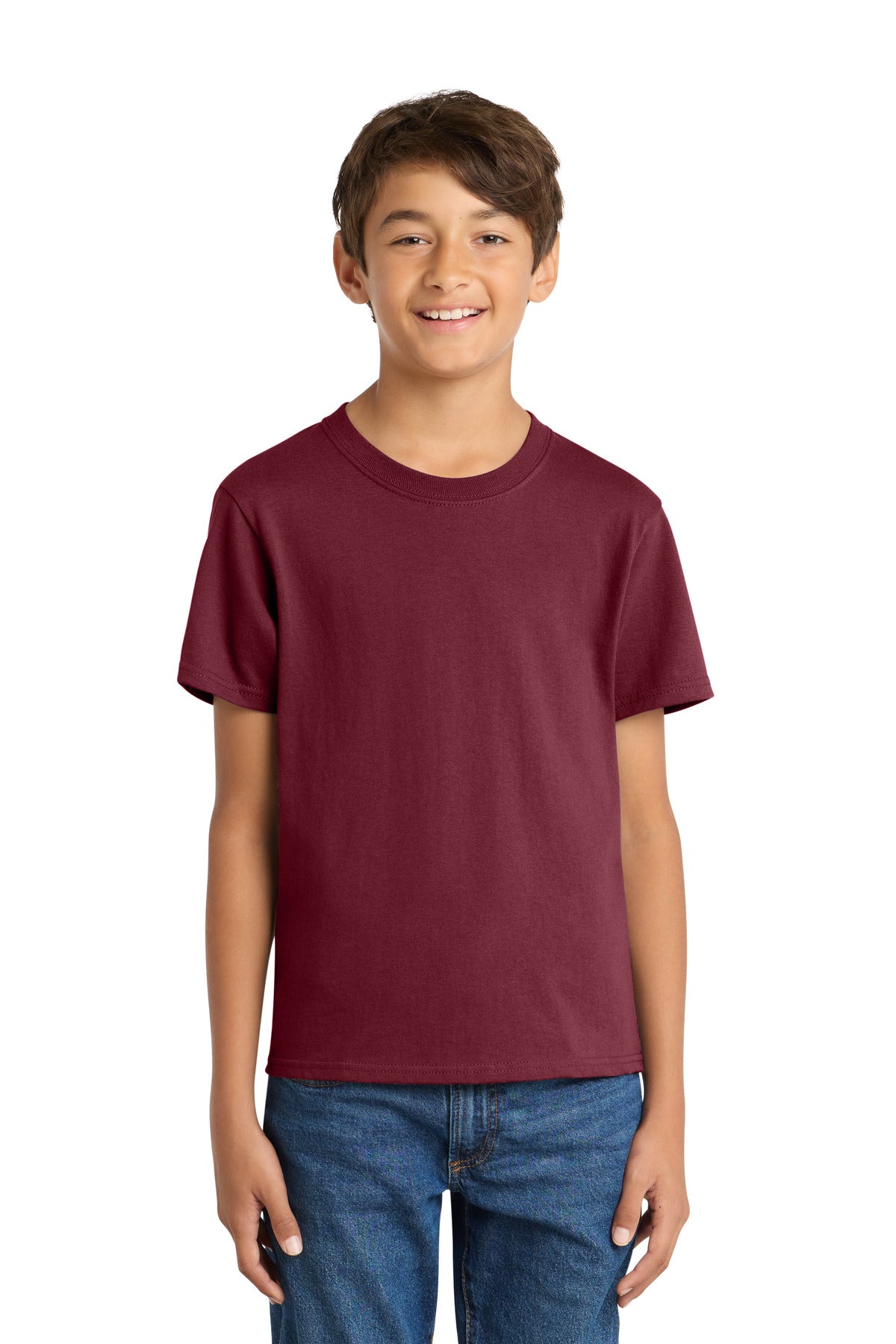 port & co ™  youth core cotton tee. pc54y
