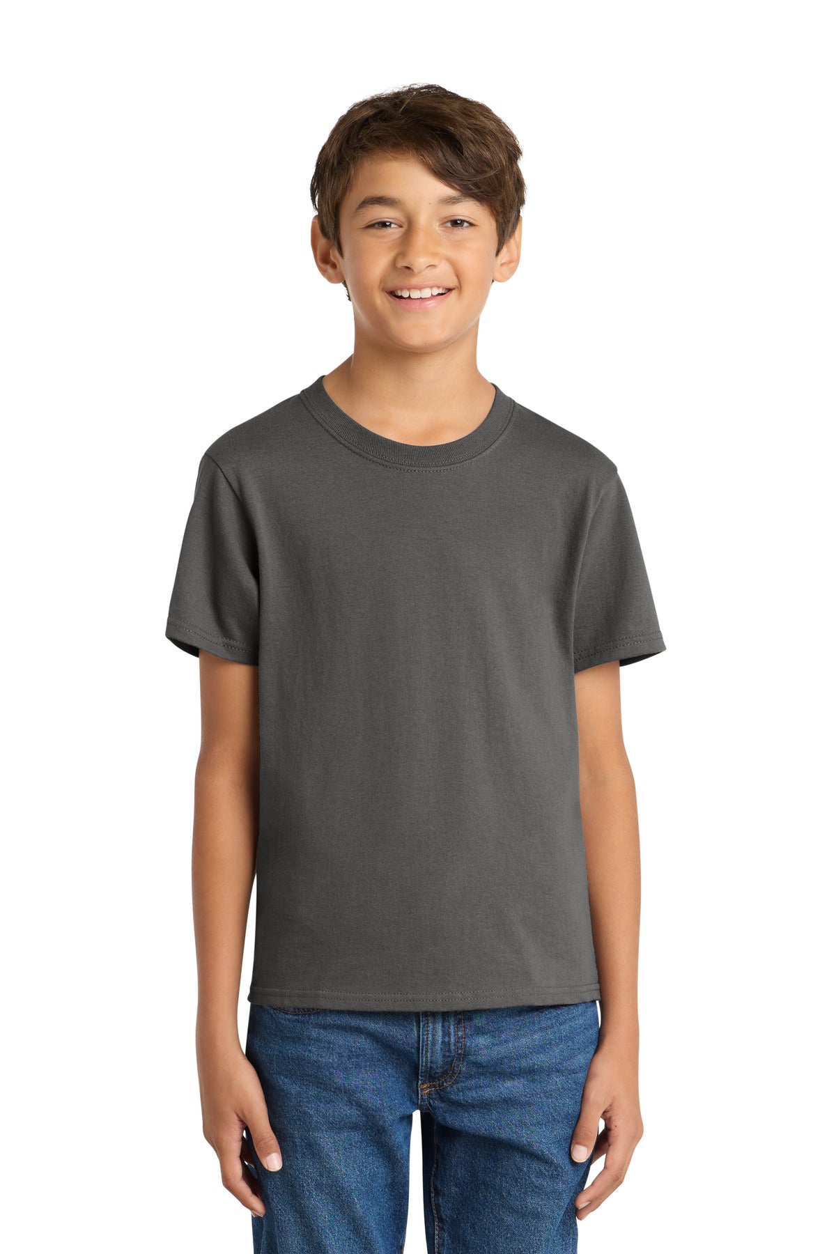 port & co ™  youth core cotton tee. pc54y