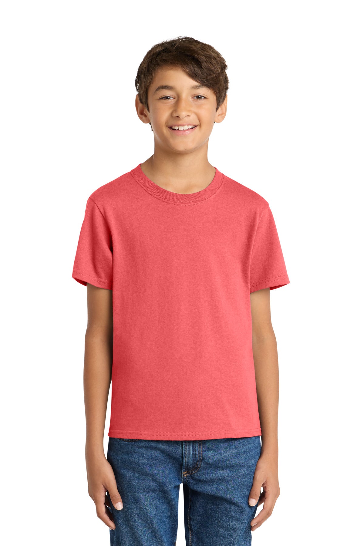 port & co ™  youth core cotton tee. pc54y