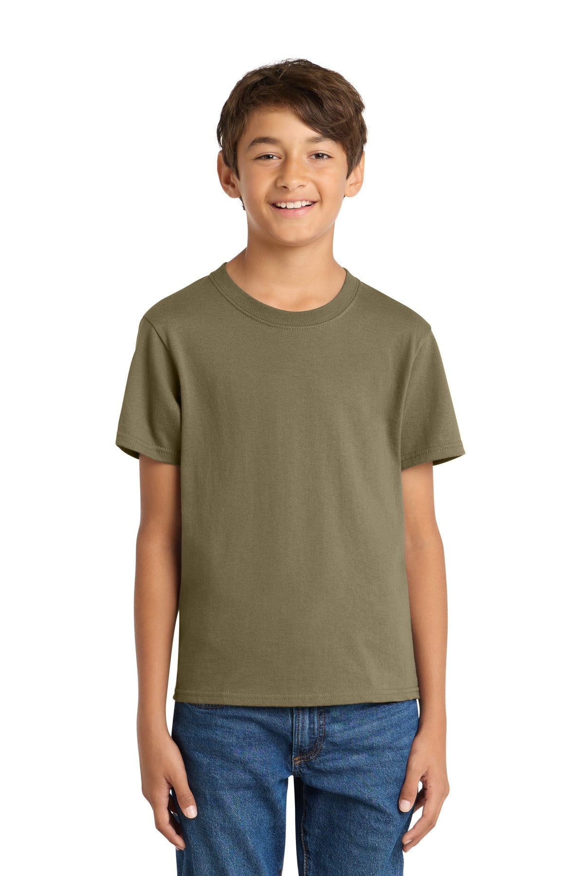 port & co ™  youth core cotton tee. pc54y