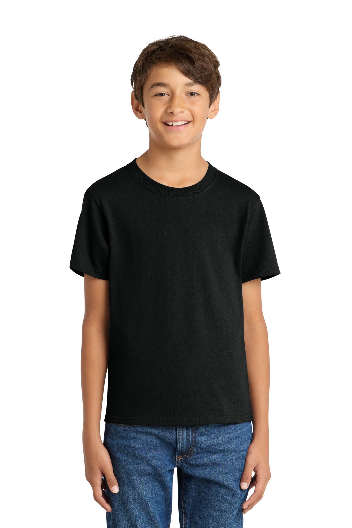 port & co ™  youth core cotton tee. pc54y