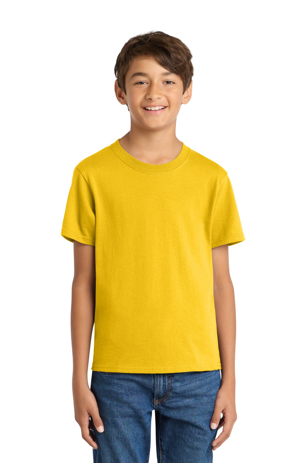 port & co ™  youth core cotton tee. pc54y