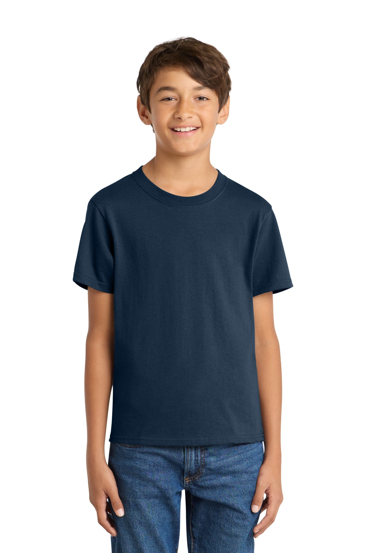 port & co ™  youth core cotton tee. pc54y