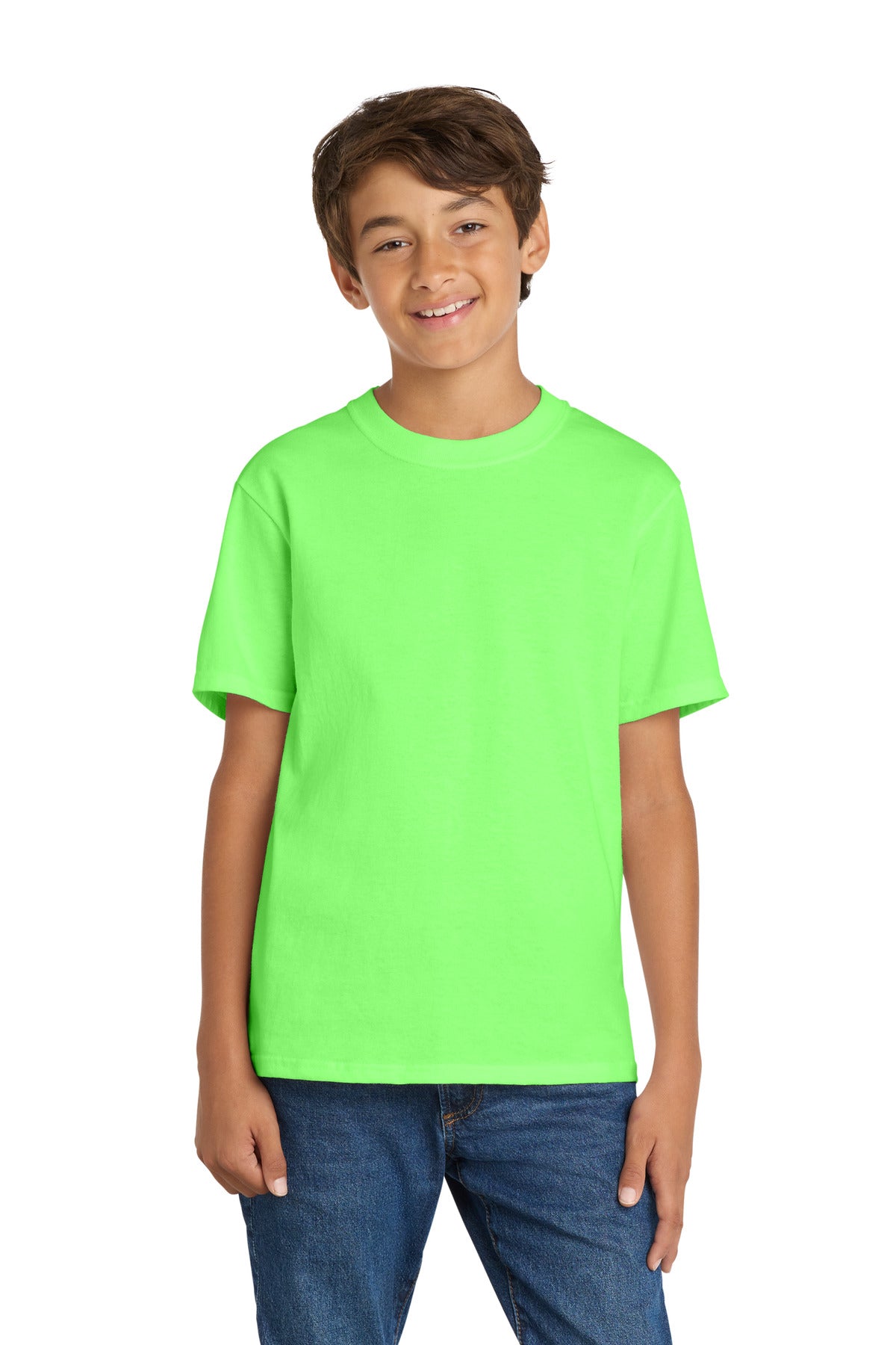 port & co ™  youth core cotton tee. pc54y