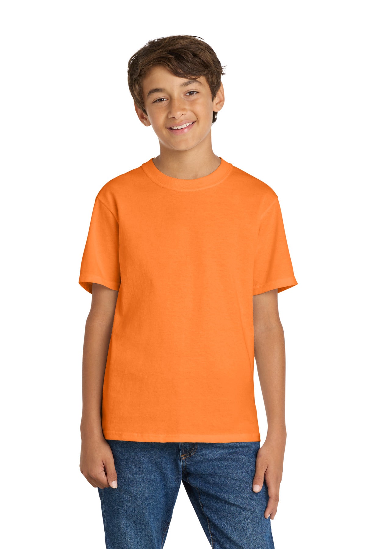 port & co ™  youth core cotton tee. pc54y