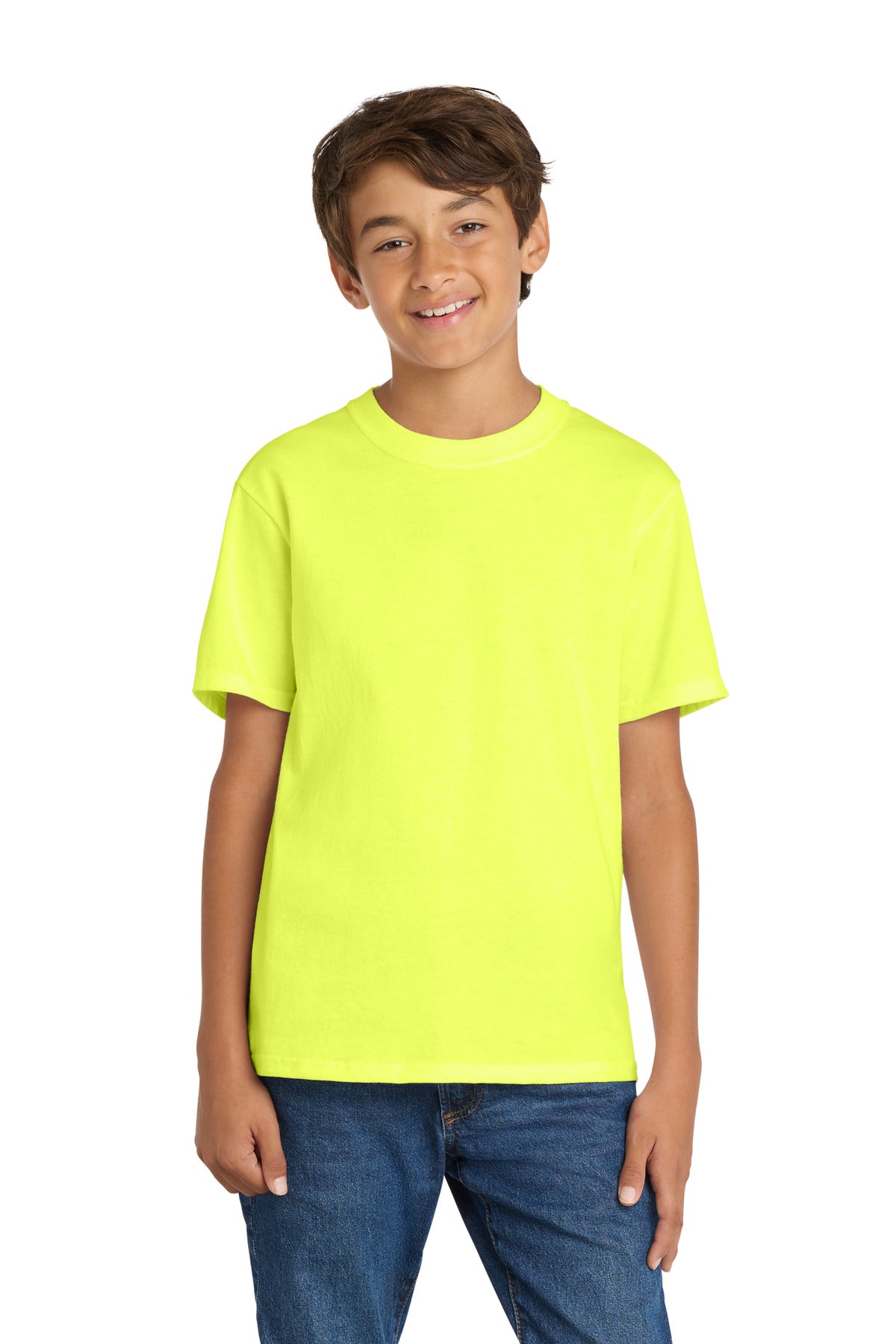 port & co ™  youth core cotton tee. pc54y